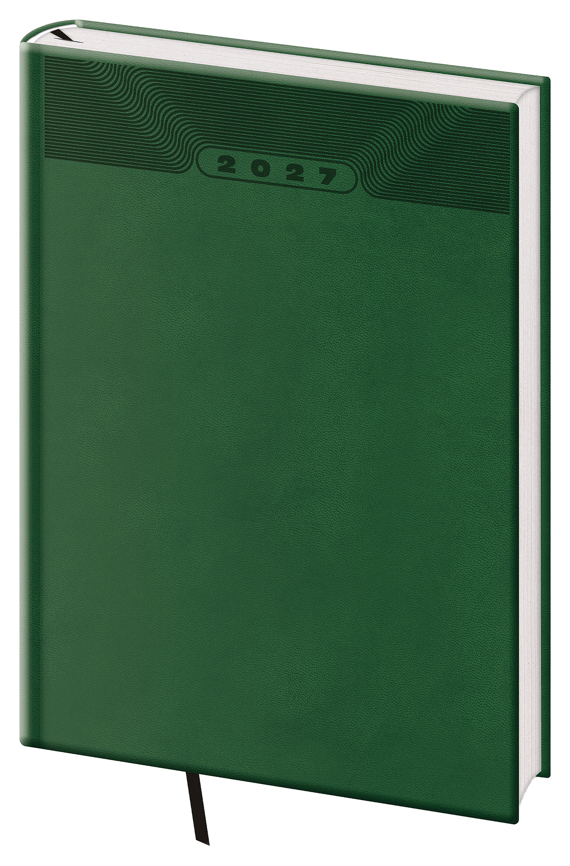 Denní diář Print Classic 2027, A5 - zelená