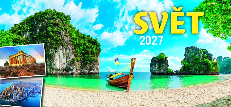 Stolní kalendář Svět 2027