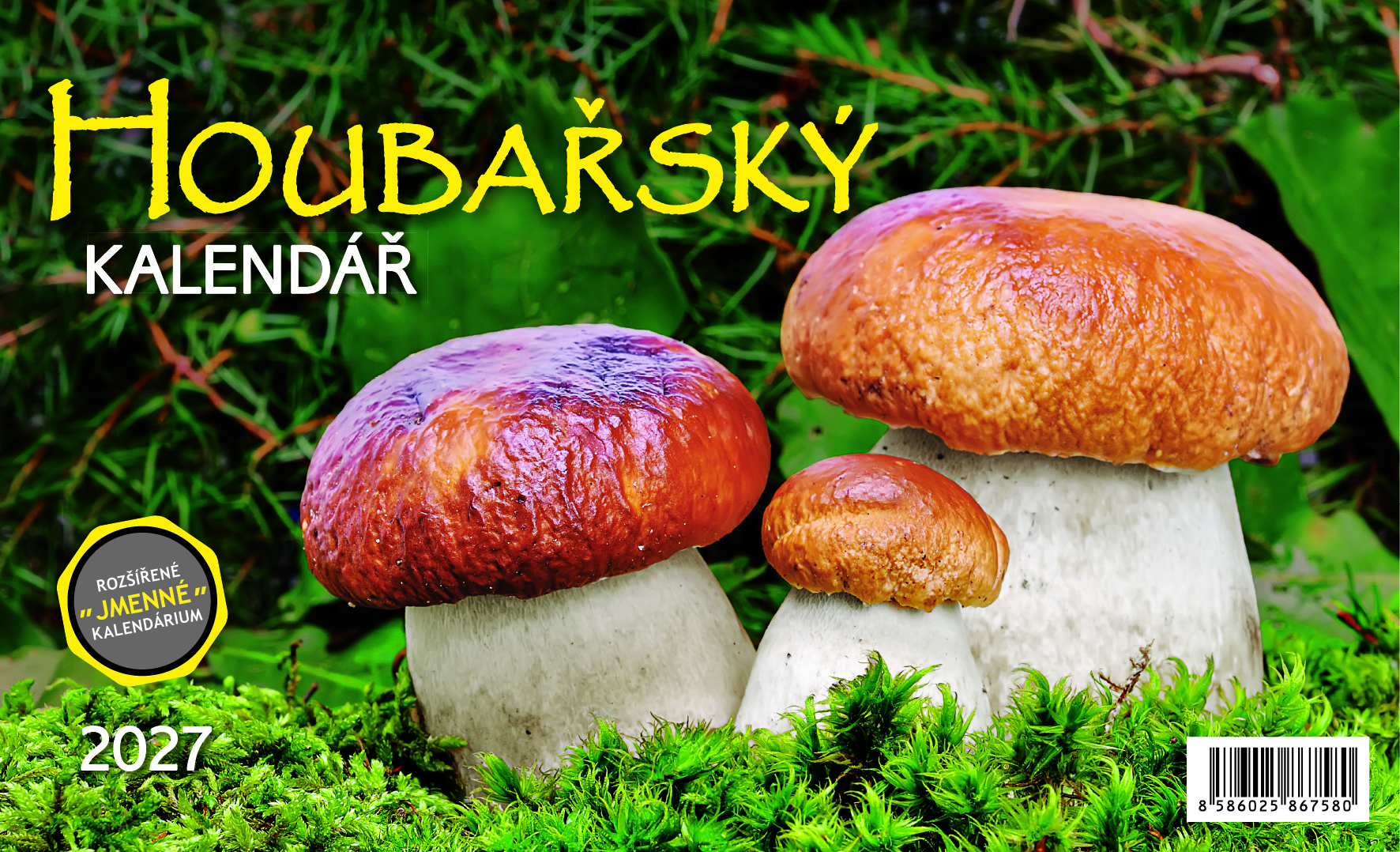 Stolní Houbařský kalendář 2027