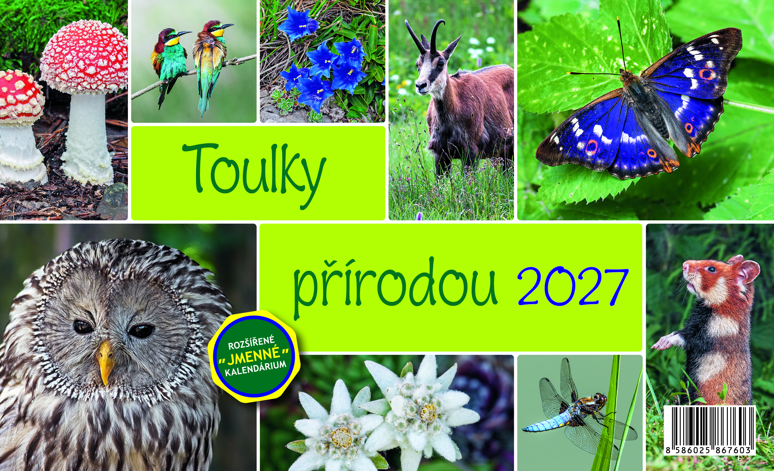 Stolní kalendář Toulky přírodou 2027