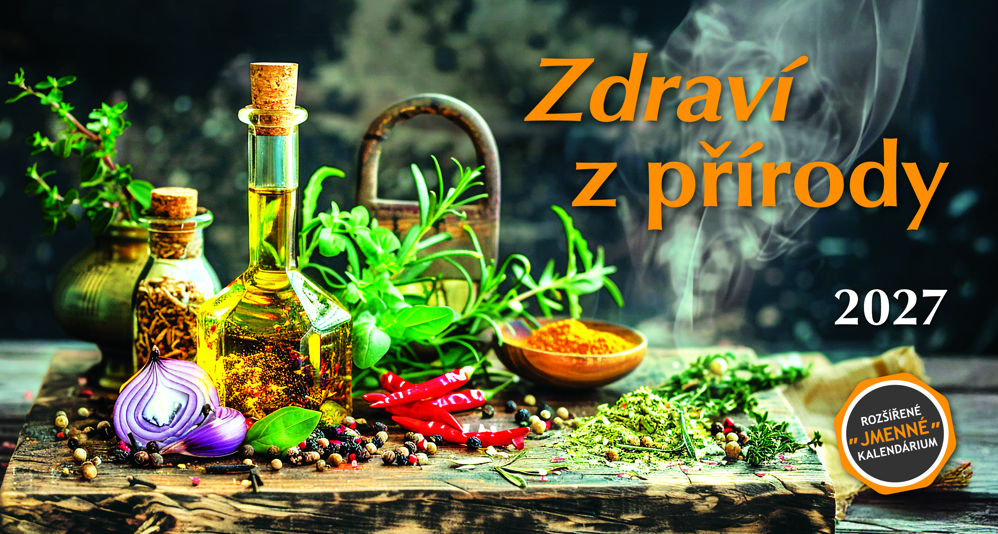 Stolní kalendář Zdraví z přírody 2027