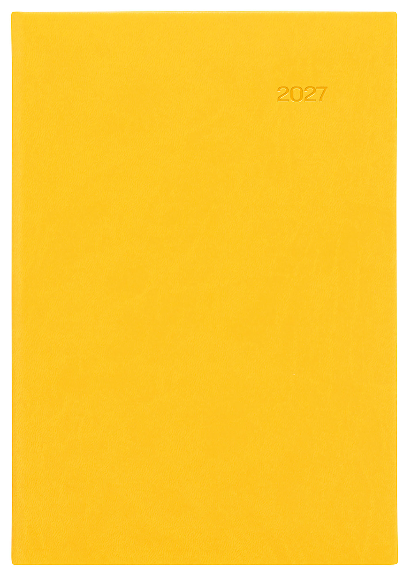 Denní diář Viva 2027, A5 - žlutá