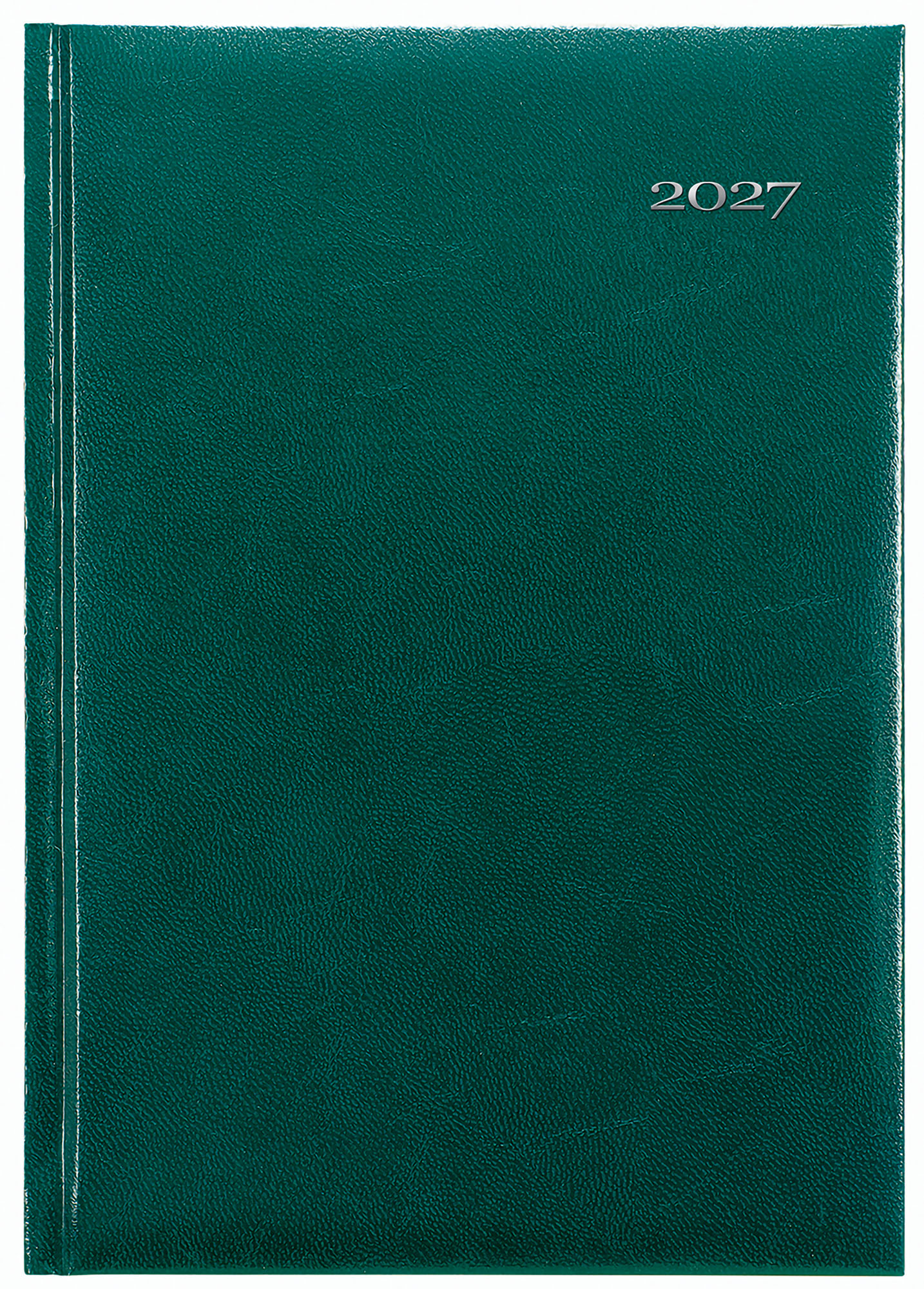 Denní diář Kronos 2027, A5 - zelená