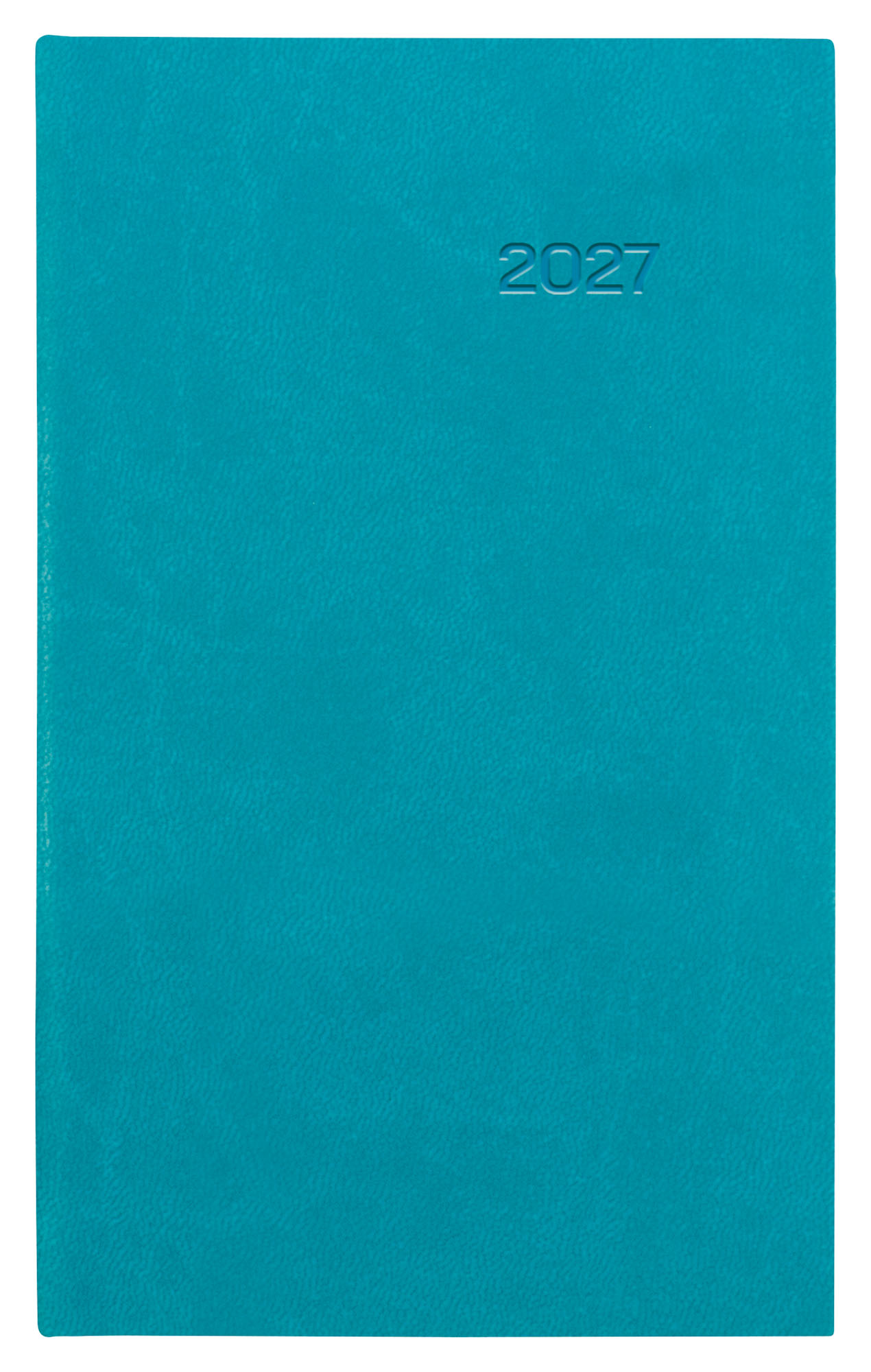 Týdenní kapesní diář Viva 2027 - tyrkysová
