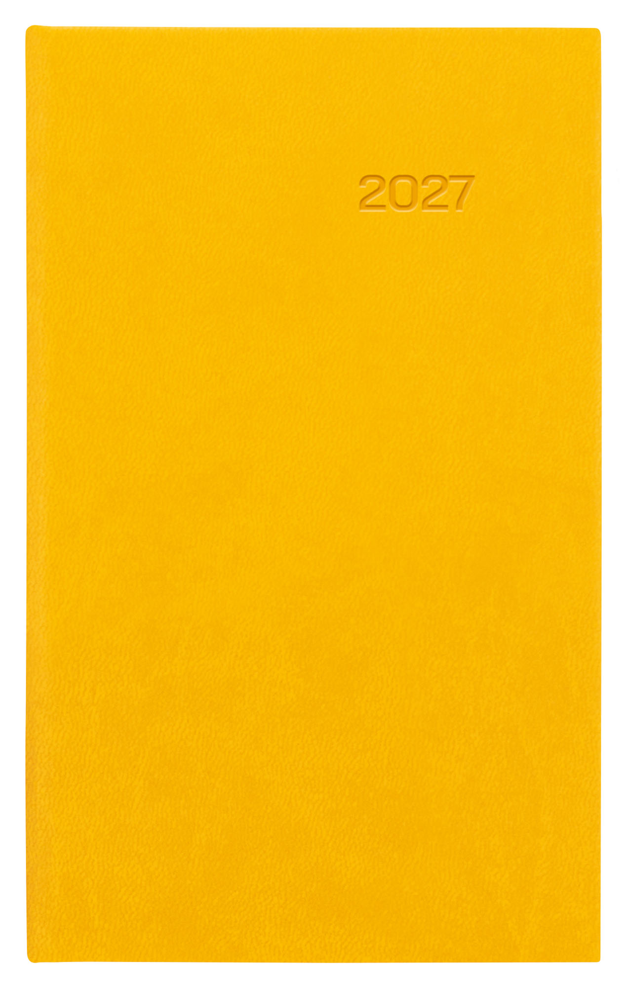 Týdenní kapesní diář Viva 2027 - žlutá