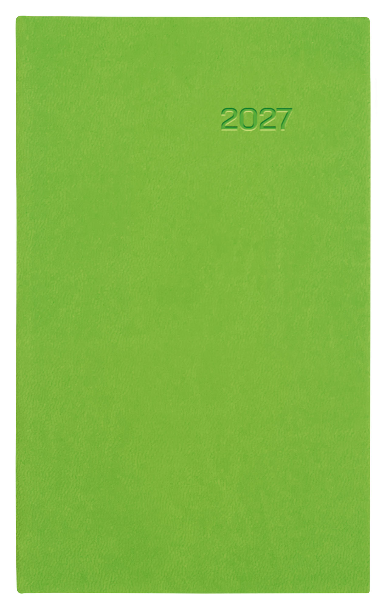Týdenní kapesní diář Viva 2027 - zelená