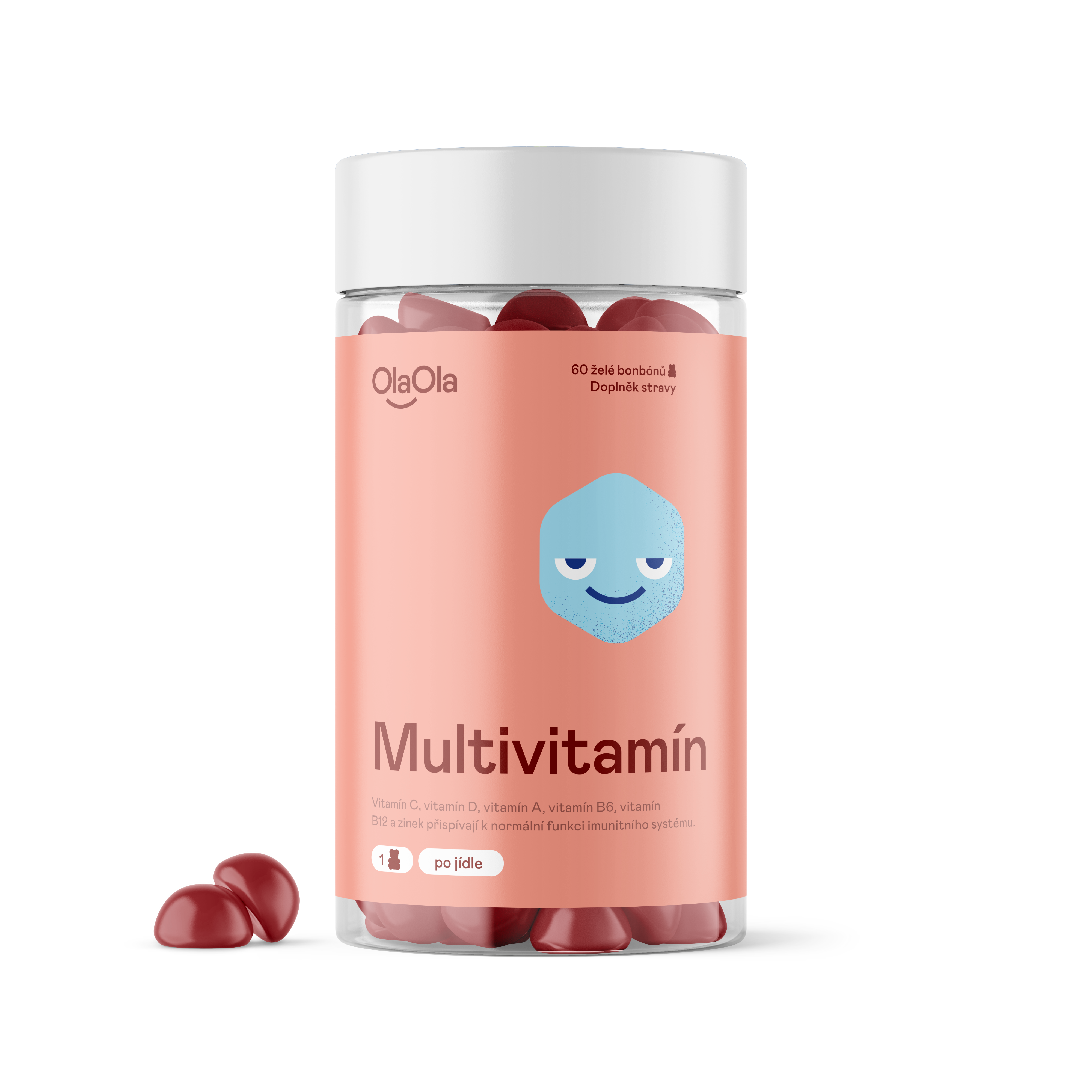 Multivitamín, 60 želé bonbónů