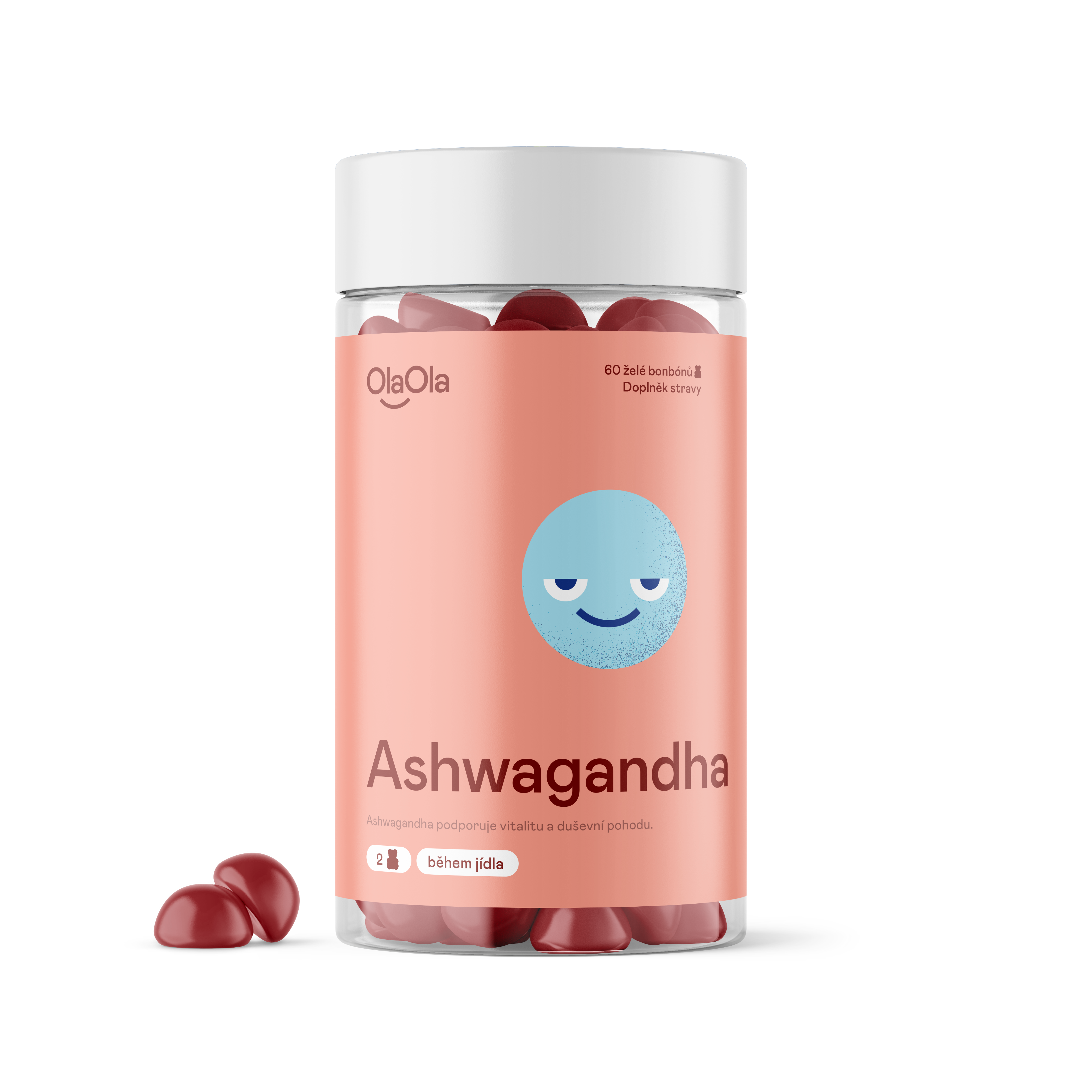 Ashwagandha, 60 želé bonbónů