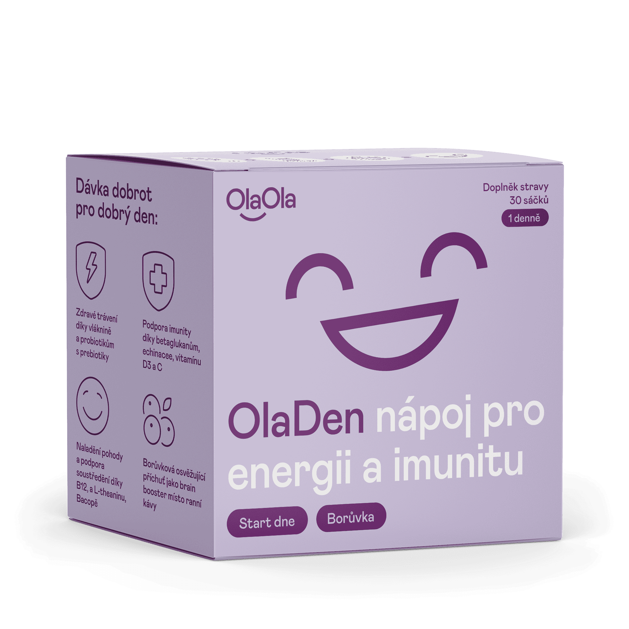 OlaDen nápoj pro energii a imunitu, 30 ks