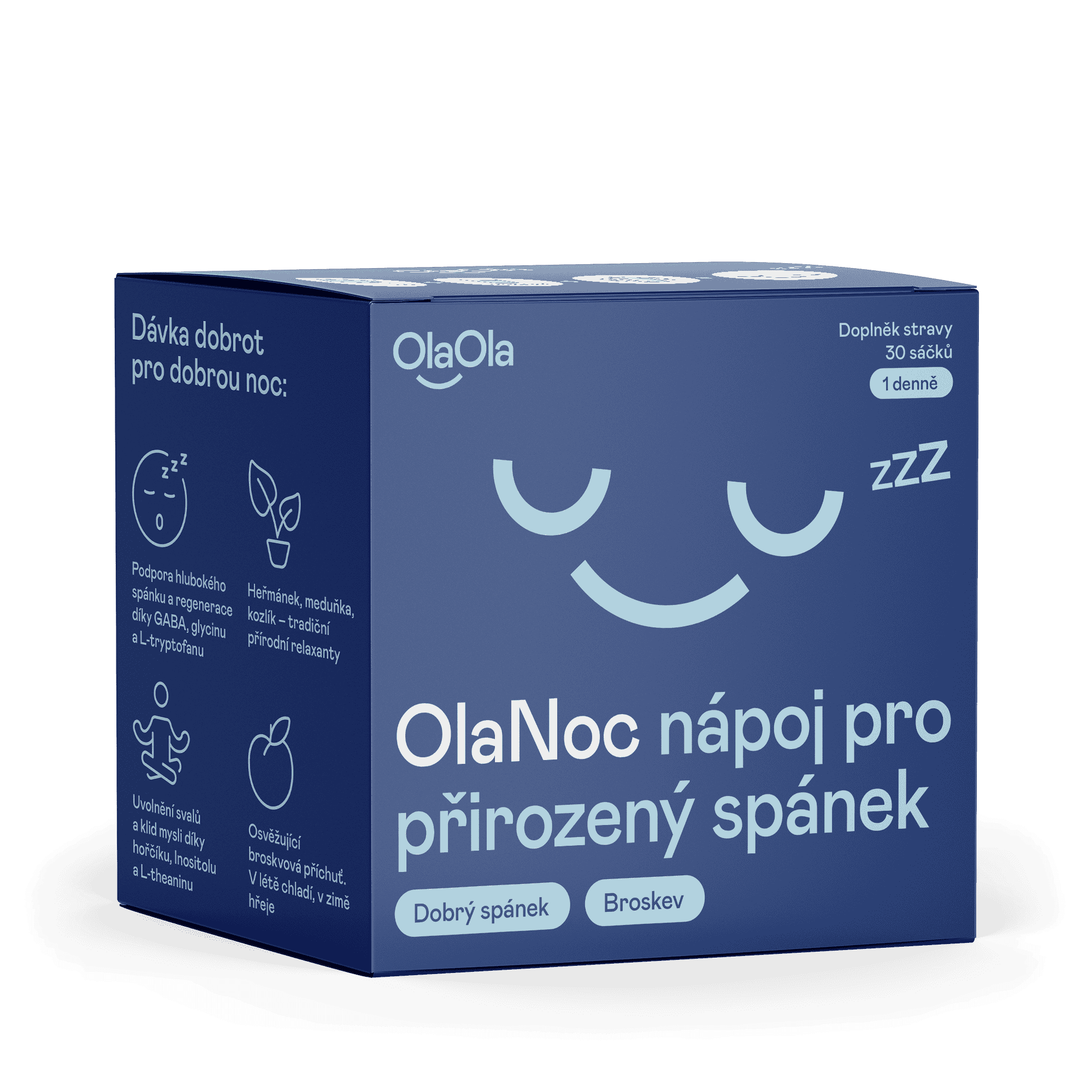 OlaNoc nápoj pro přirozený spánek, 30 ks