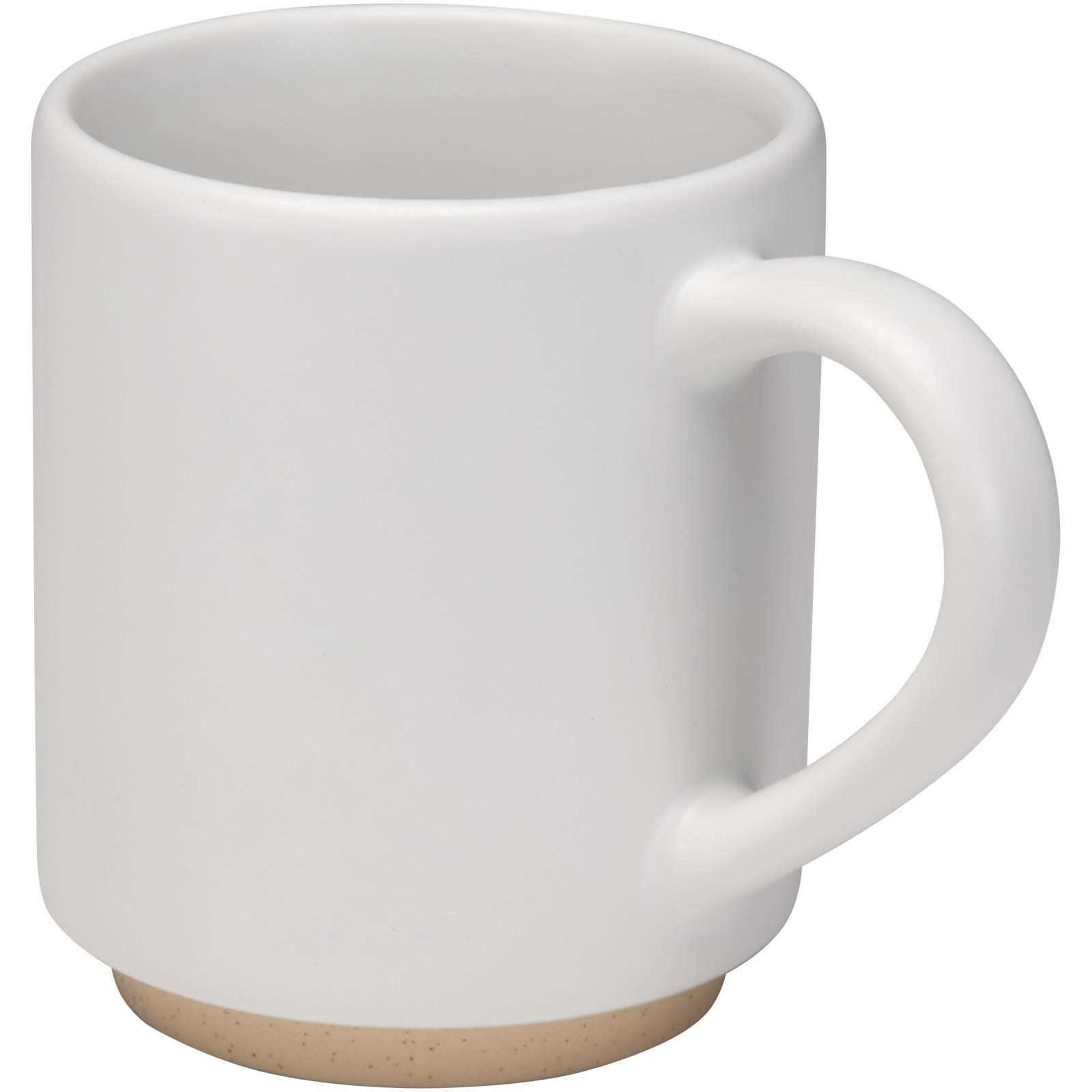 Hrnek Unbranded Stohovatelný keramický hrnek Camilla o objemu 180 ml s matným povrchem White