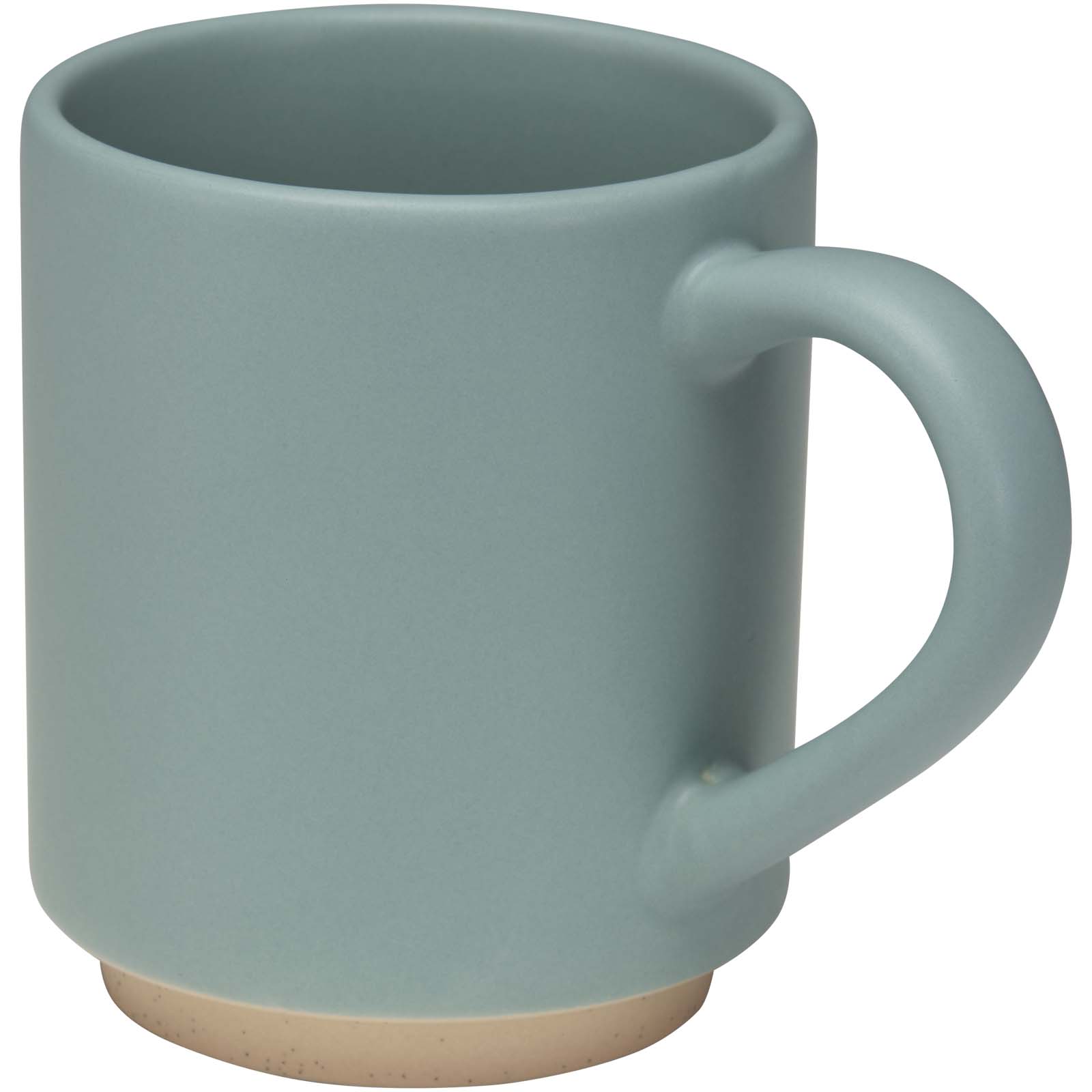 Hrnek Unbranded Stohovatelný keramický hrnek Camilla o objemu 180 ml s matným povrchem Reef blue