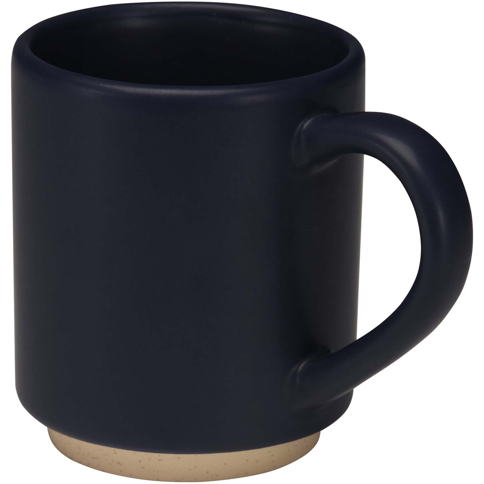 Hrnek Unbranded Stohovatelný keramický hrnek Camilla o objemu 180 ml s matným povrchem Navy
