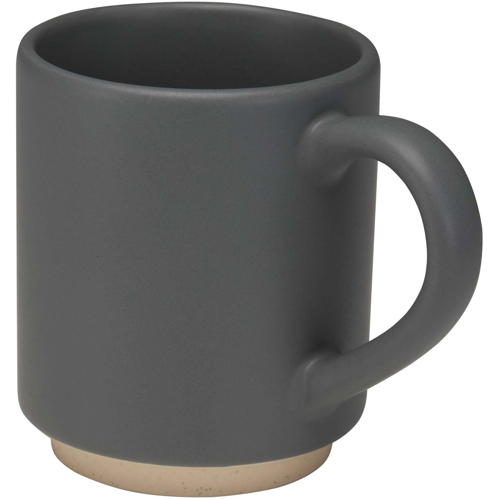 Hrnek Unbranded Stohovatelný keramický hrnek Camilla o objemu 180 ml s matným povrchem Grey