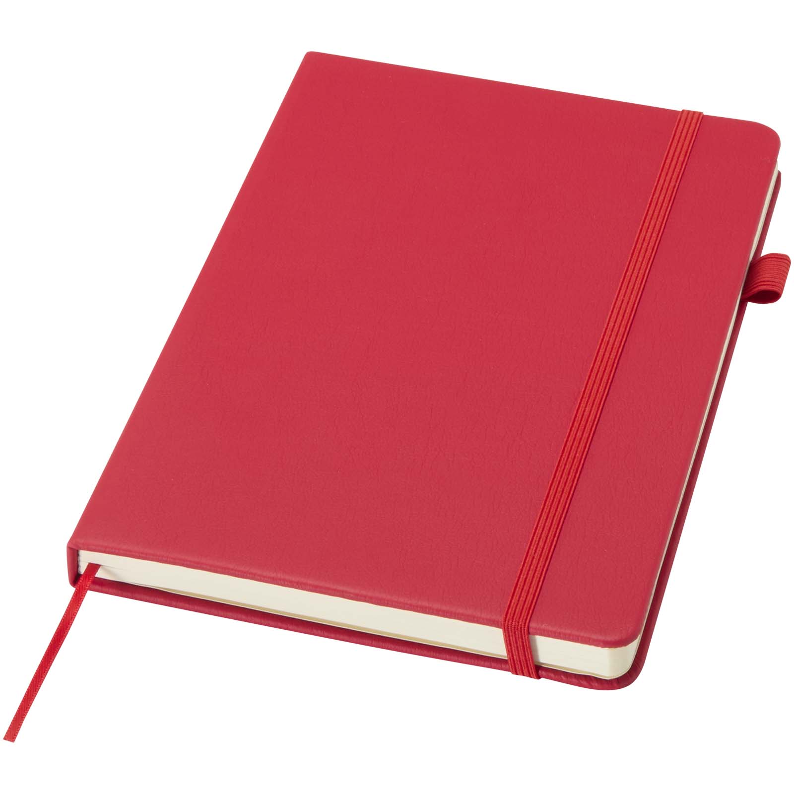 Zápisník JournalBooks Zápisník Liss A5 s pevnou vazbou z recyklovaného plastu Red