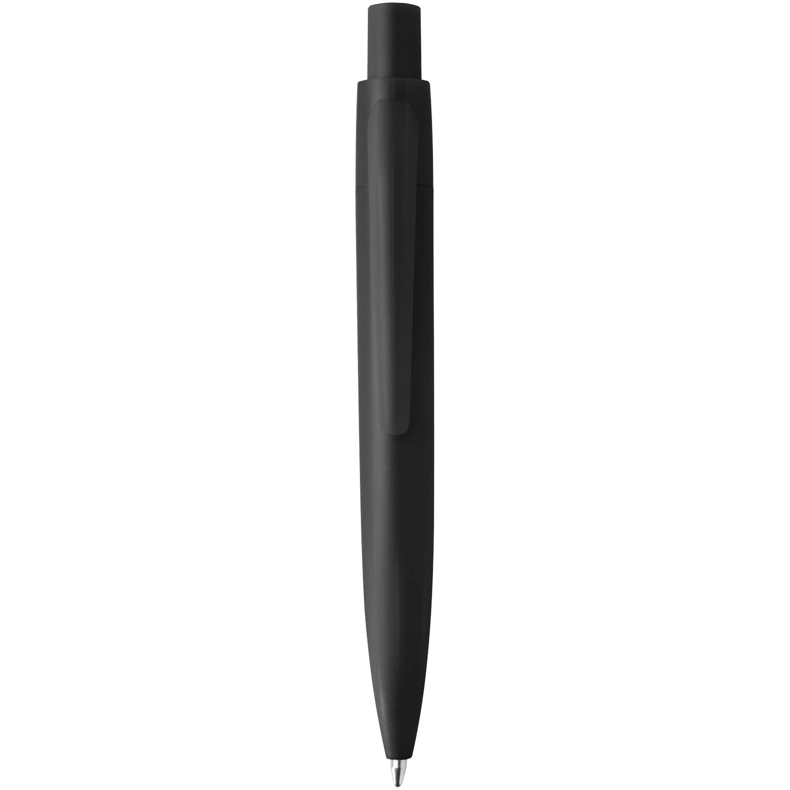 Propiska Unbranded Mini kuličkové pero Ramin z recyklovaného plastu (modrá barva) Solid black