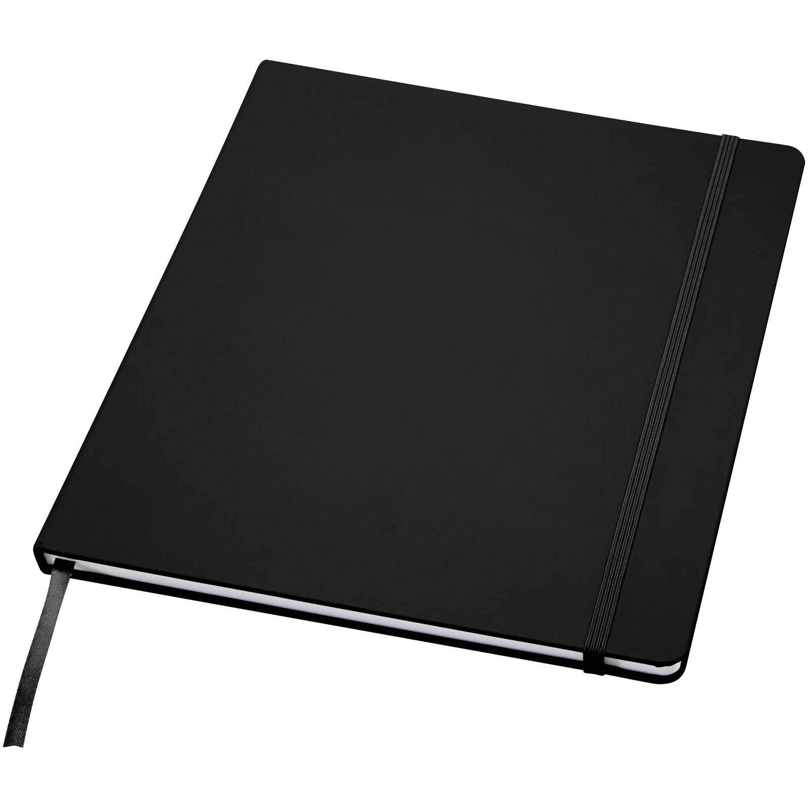 Zápisník Unbranded Zápisník Spectrum A4 s pevnou vazbou Solid black