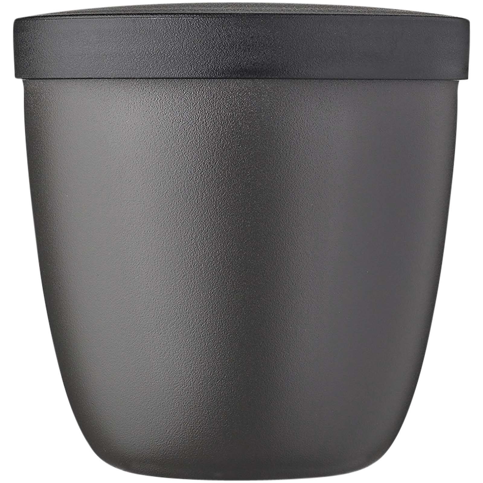 Dóza a lunchbox Mepal Svačinová miska Mepal Ellipse, 500 ml  Solid black
