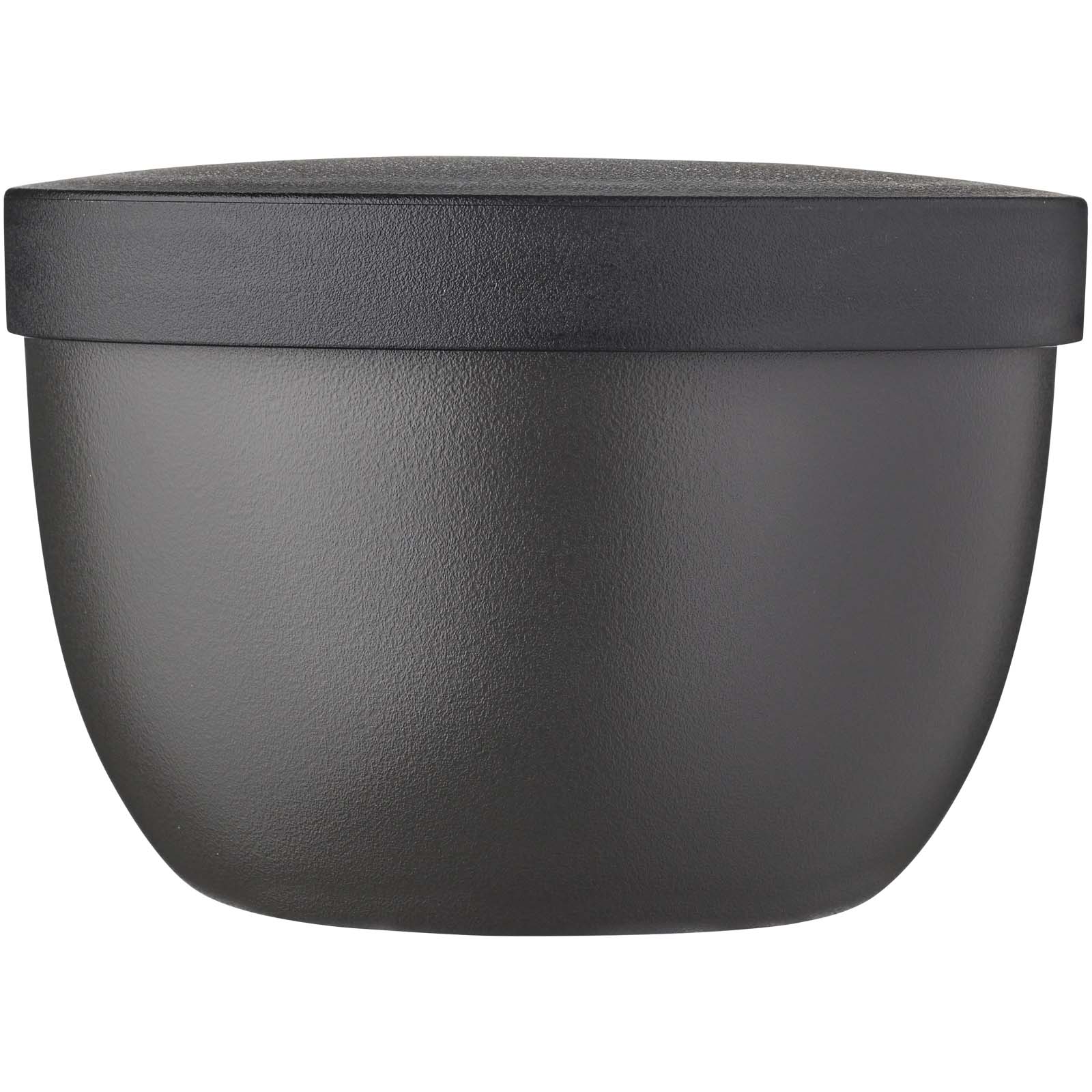Dóza a lunchbox Mepal Svačinová miska Mepal Ellipse, 350 ml  Solid black