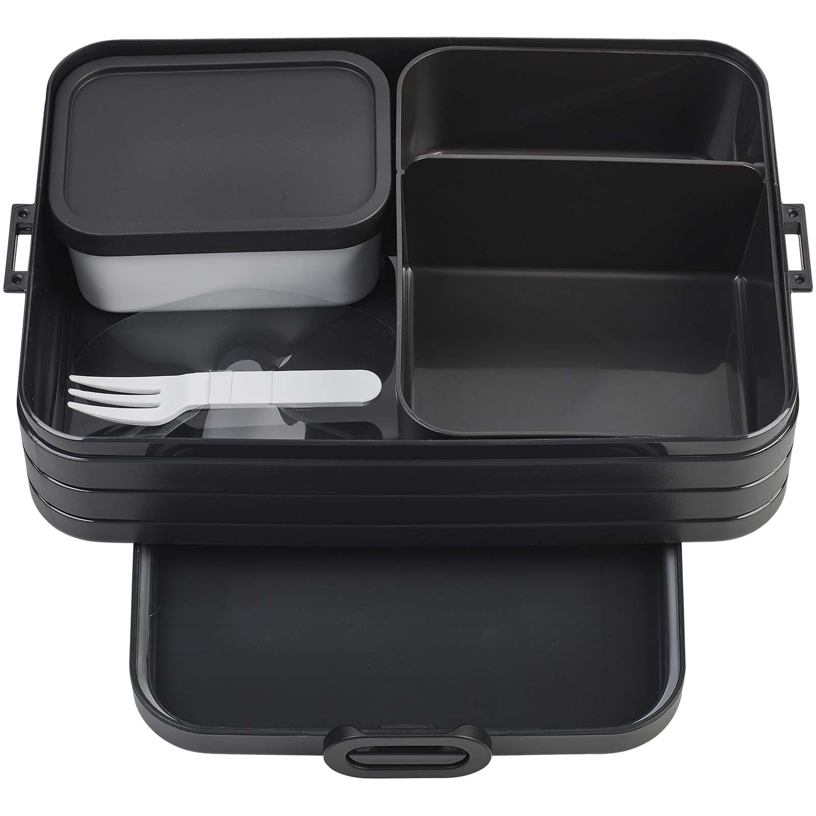 Dóza a lunchbox Mepal Mepal Take a Break – velká obědová krabička typu bento, 1500 ml Solid black