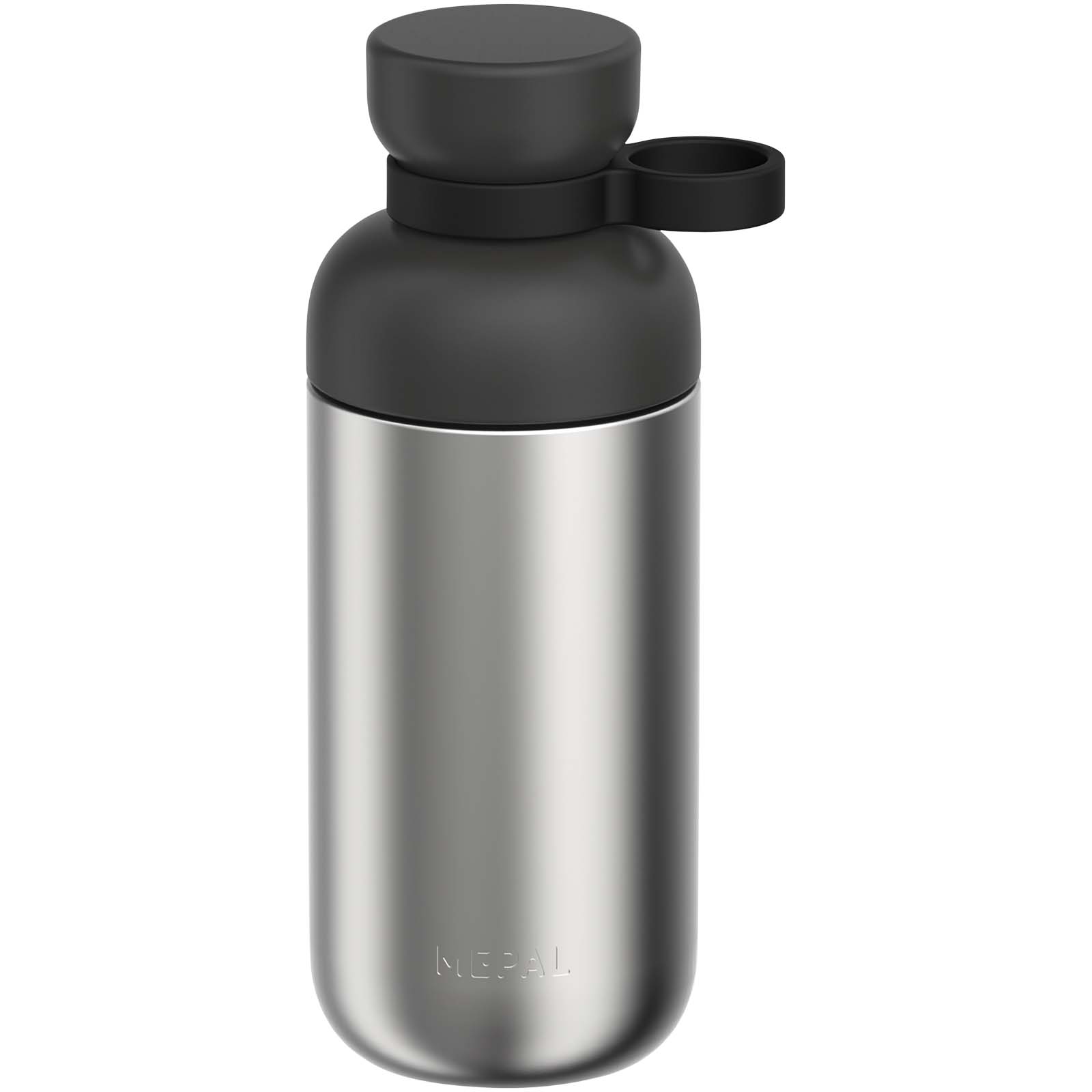 Lahev Mepal Láhev na vodu Mepal Vita 500 ml z recyklované nerezové oceli Solid black