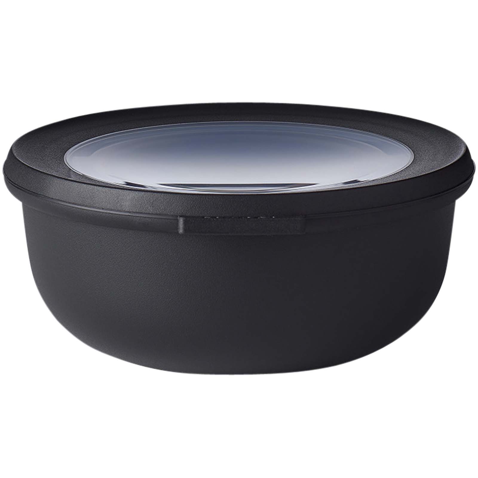 Nádobí Mepal Mepal Cirqula – miska s více oddíly, 750 ml  Solid black
