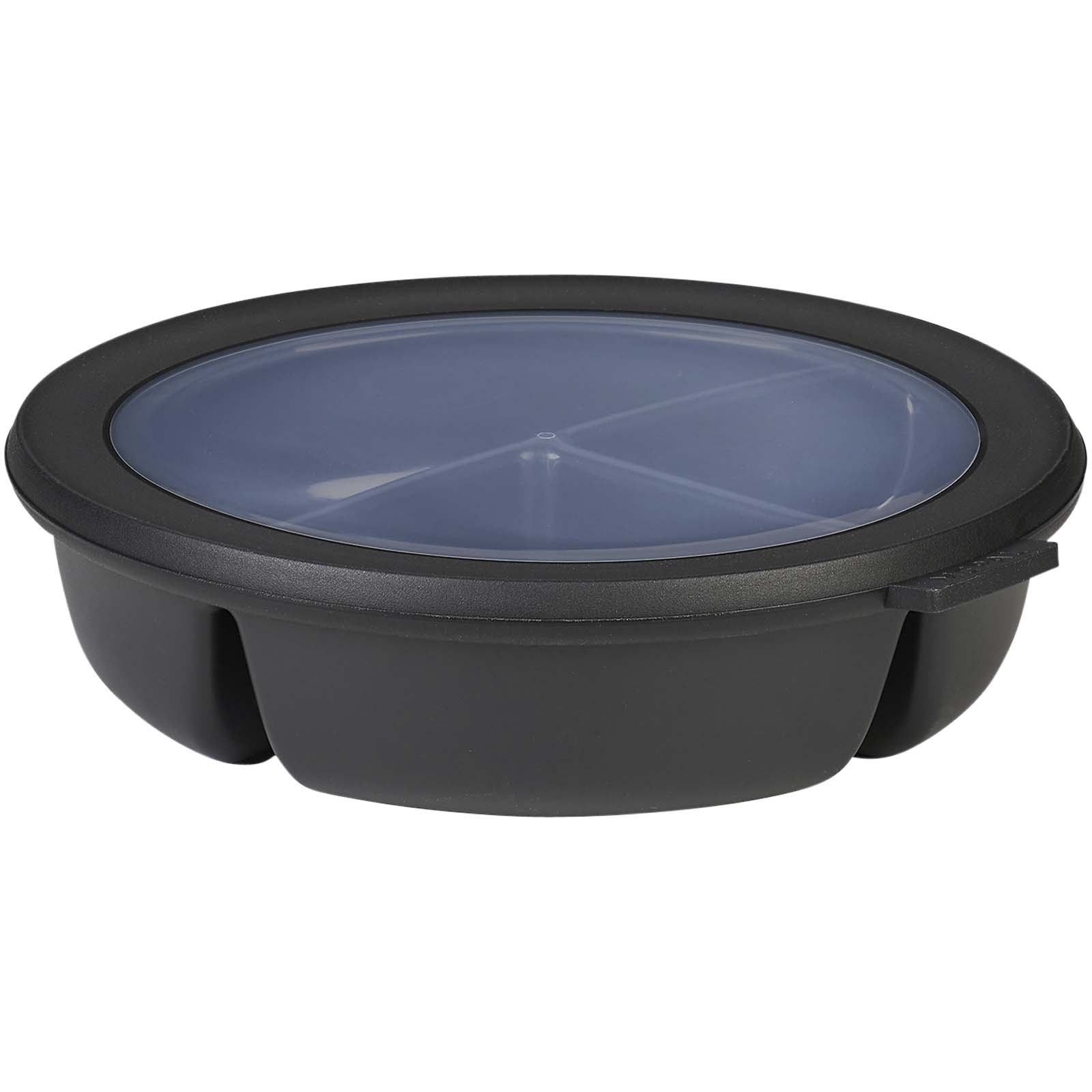 Dóza a lunchbox Mepal Miska Mepal Cirqula Bento (250+250+500 ml)  Solid black