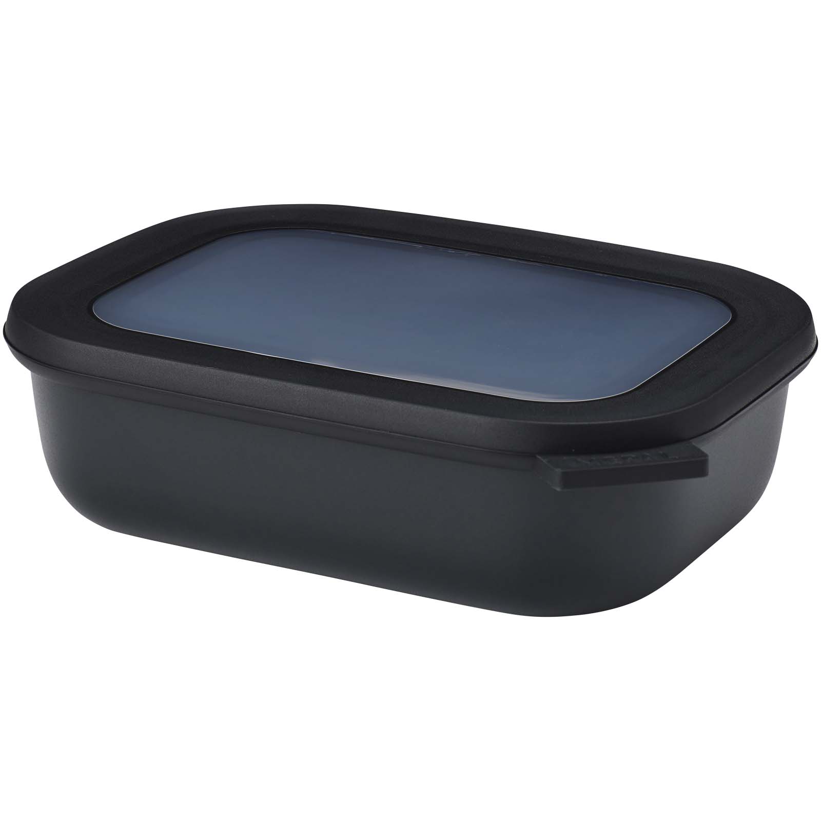 Nádobí Mepal Obdélníková miska s více oddíly Mepal Cirqula 1000 ml Solid black
