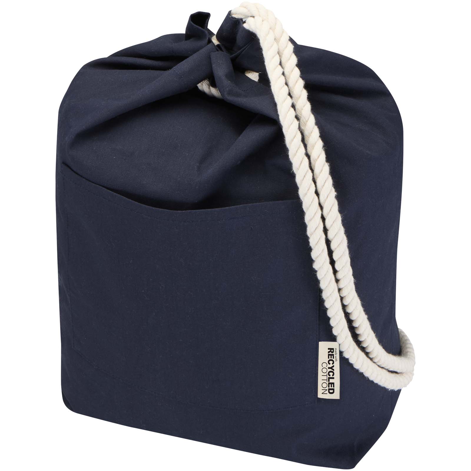 Taška přes rameno Unbranded Florida 270 g/m² – recyklovaná plachtová taška typu duffel GRS, 15 l Navy