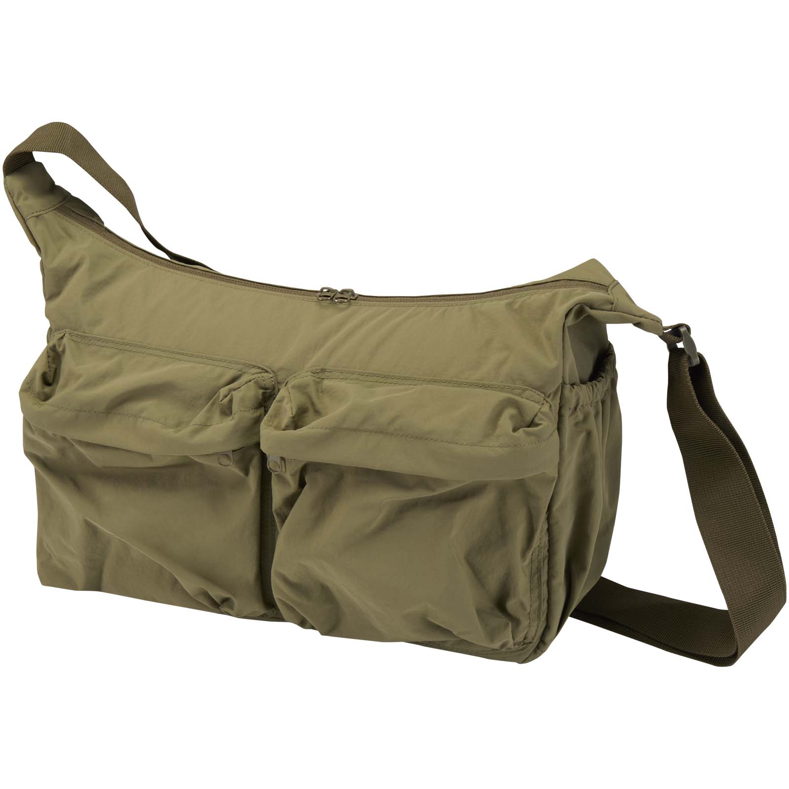 Taška přes rameno Elevate Taška přes rameno na notebook Calli 13" z recyklovaného nylonu GRS Forest green