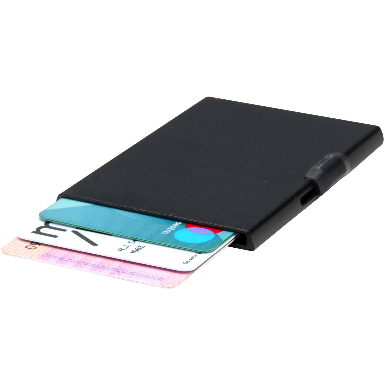 Peněženka Unbranded Magnetický držák RFID karet SMART RCS Solid black