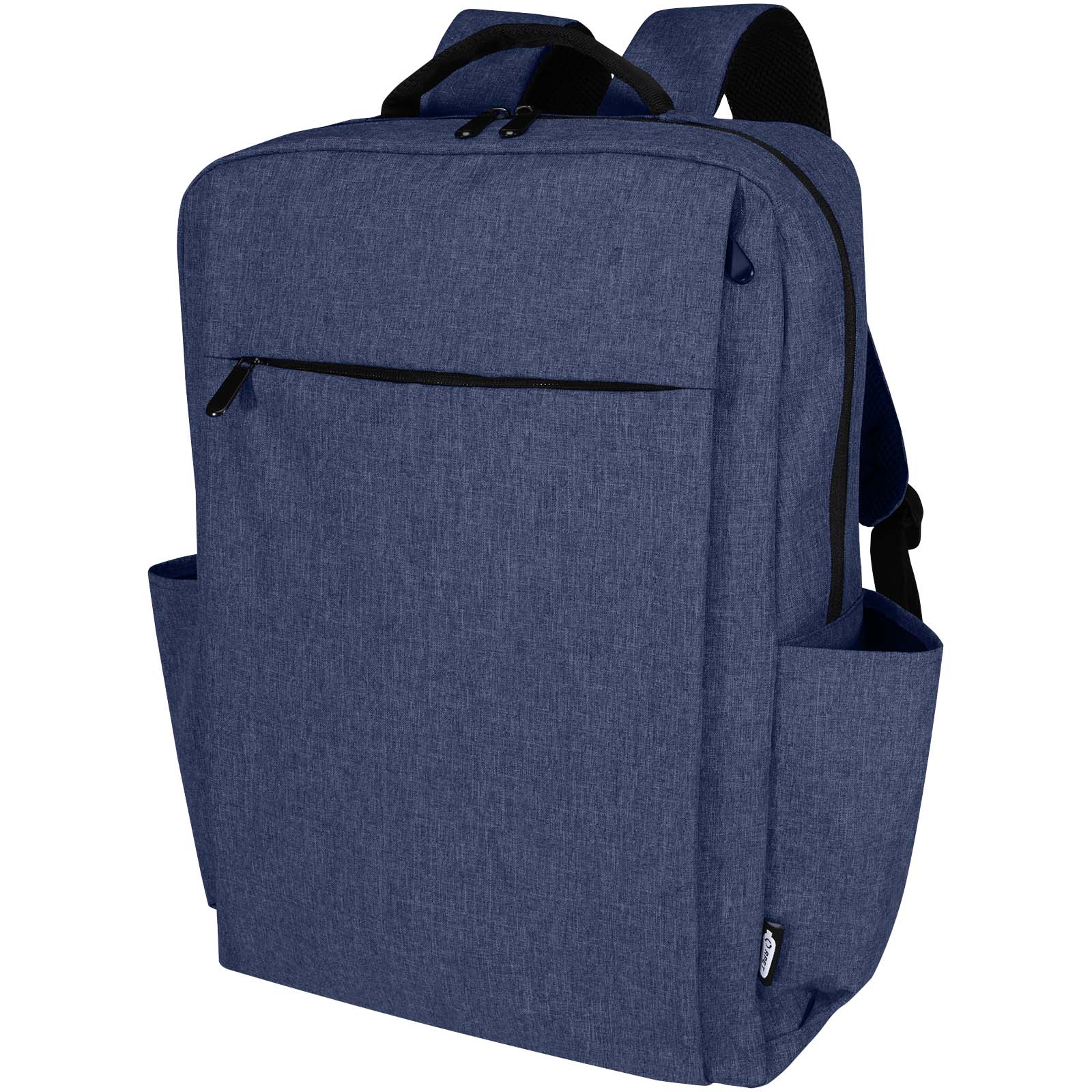 Taška na notebook Unbranded GRS recyklovaný batoh na notebook velikosti 15″ (38 cm), 15 l Libra Heather navy