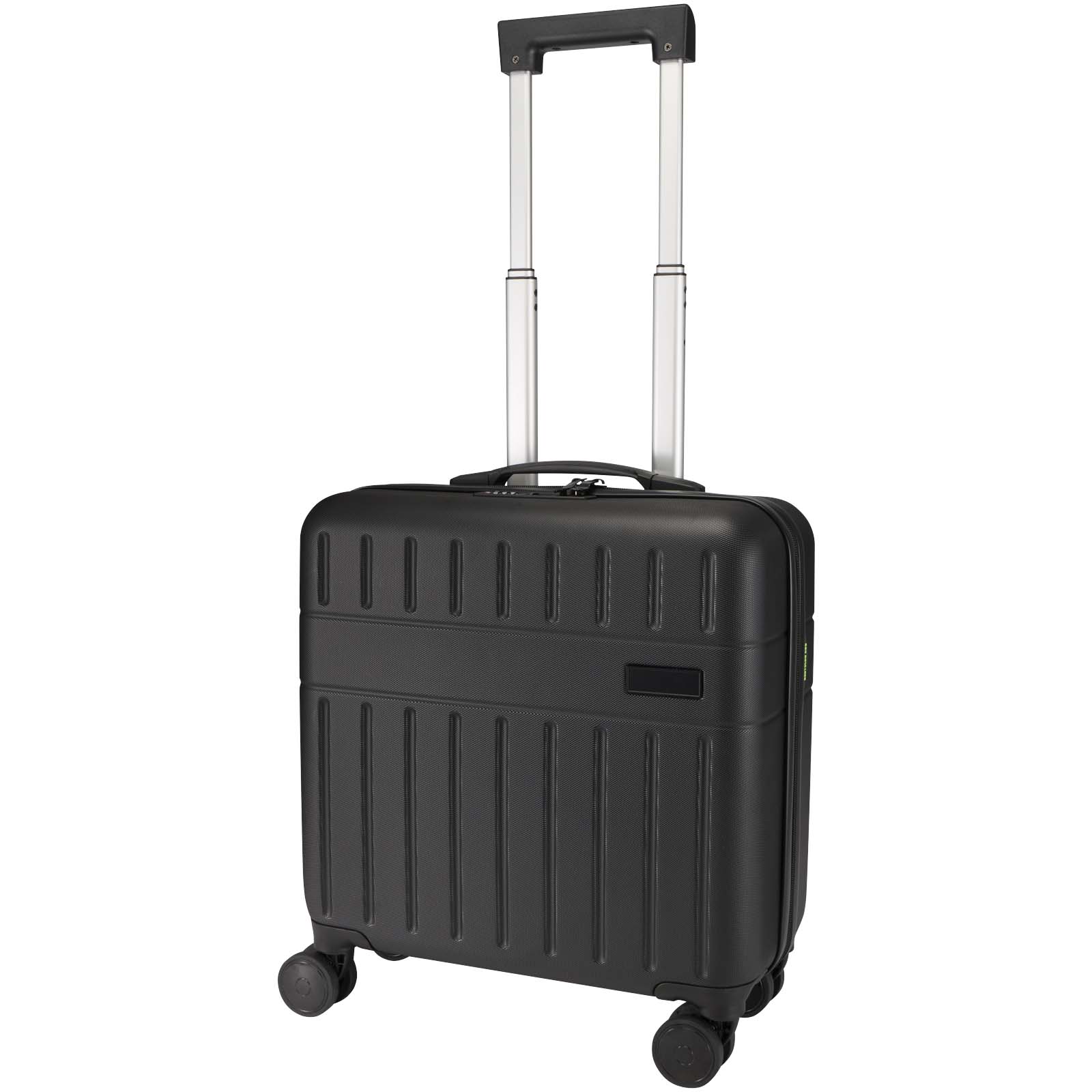 Cestovní kufr Unbranded Rover 16” GRS – recyklovaný kufřík na notebook, 30 l Solid black