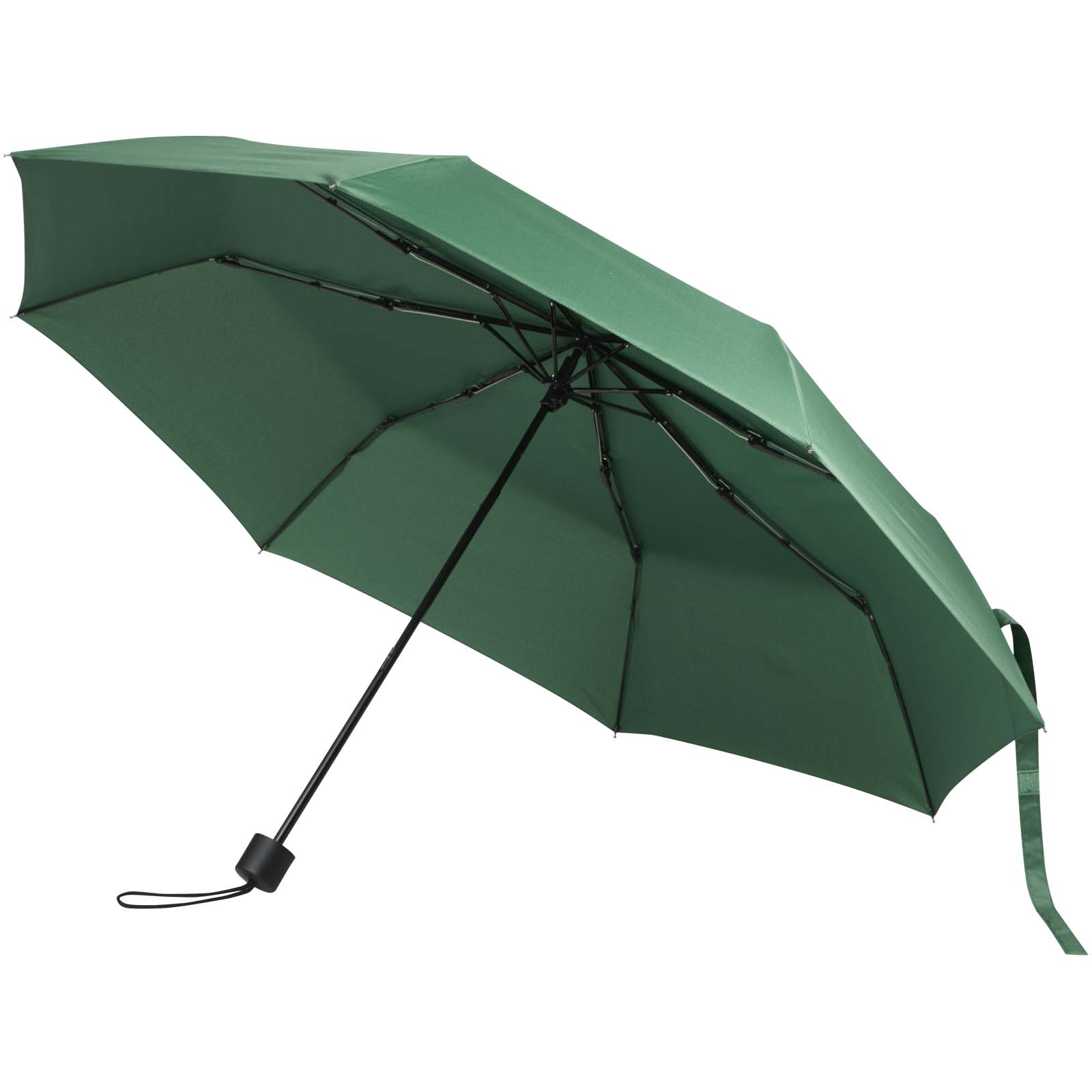 Skládací deštník Unbranded Skládací ruční deštník Aaron 23'' Green