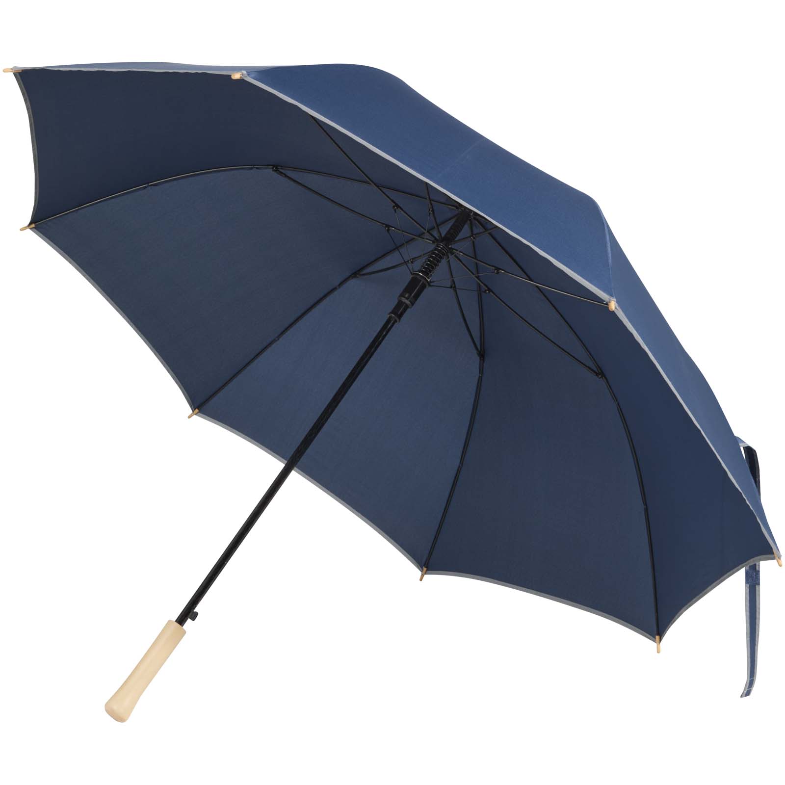Klasický deštník Unbranded Norman 30” větruodolný deštník z RPET  Navy