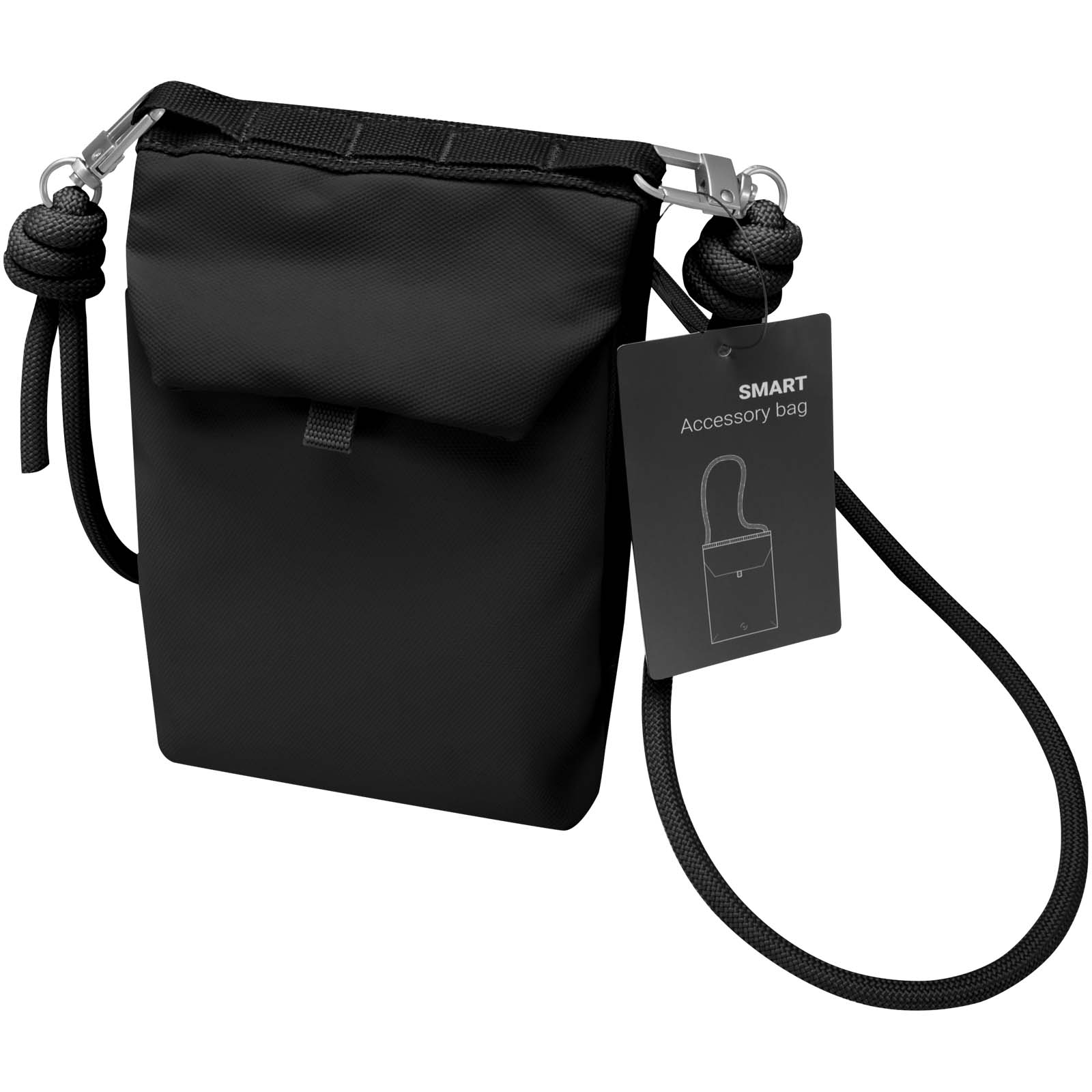 Kosmetická taška Unbranded Pouzdro na příslušenství SMART RFID  Solid black