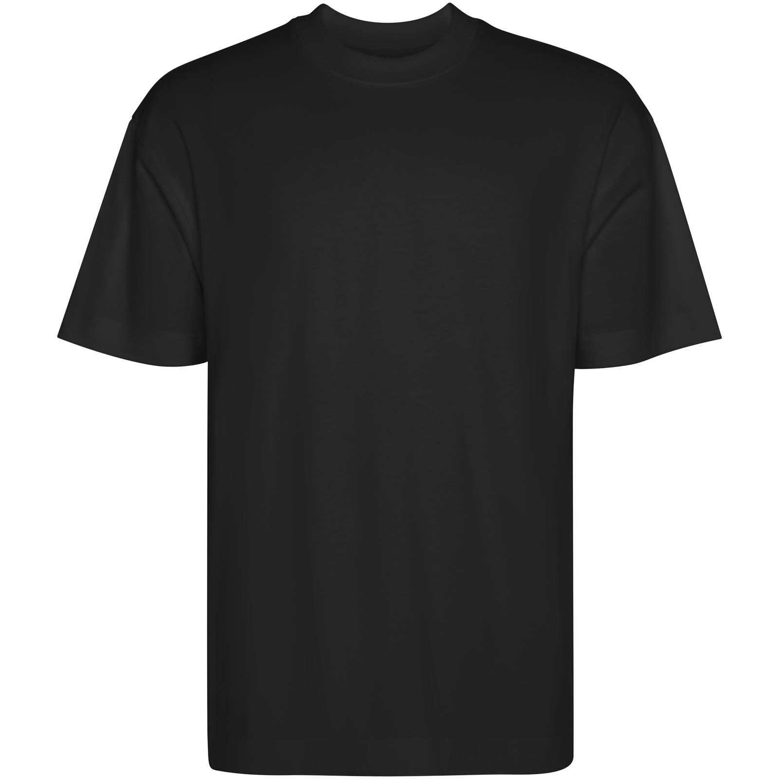 Pánské tričko Roly Unisexové tričko s krátkým rukávem a volným střihem značky Chow Solid black