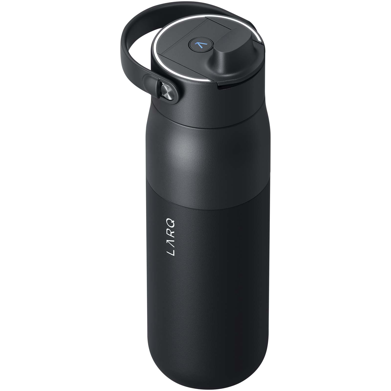 Lahev Larq LARQ PureVis™ 2.0 láhev na vodu s objemem 680 ml Solid black