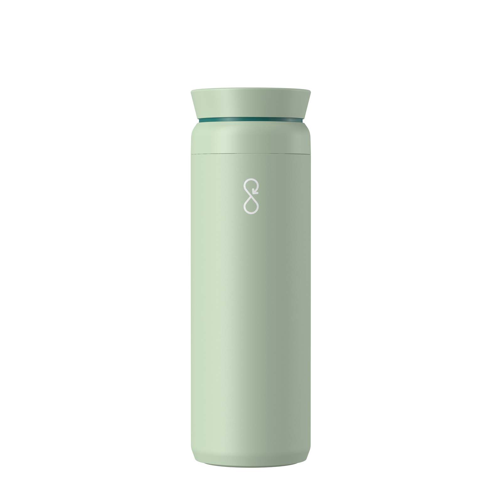 Termohrnek Ocean Bottle Láhev Ocean Bottle Peak Brew 590 ml recyklovaný nerezový pohár Light Green