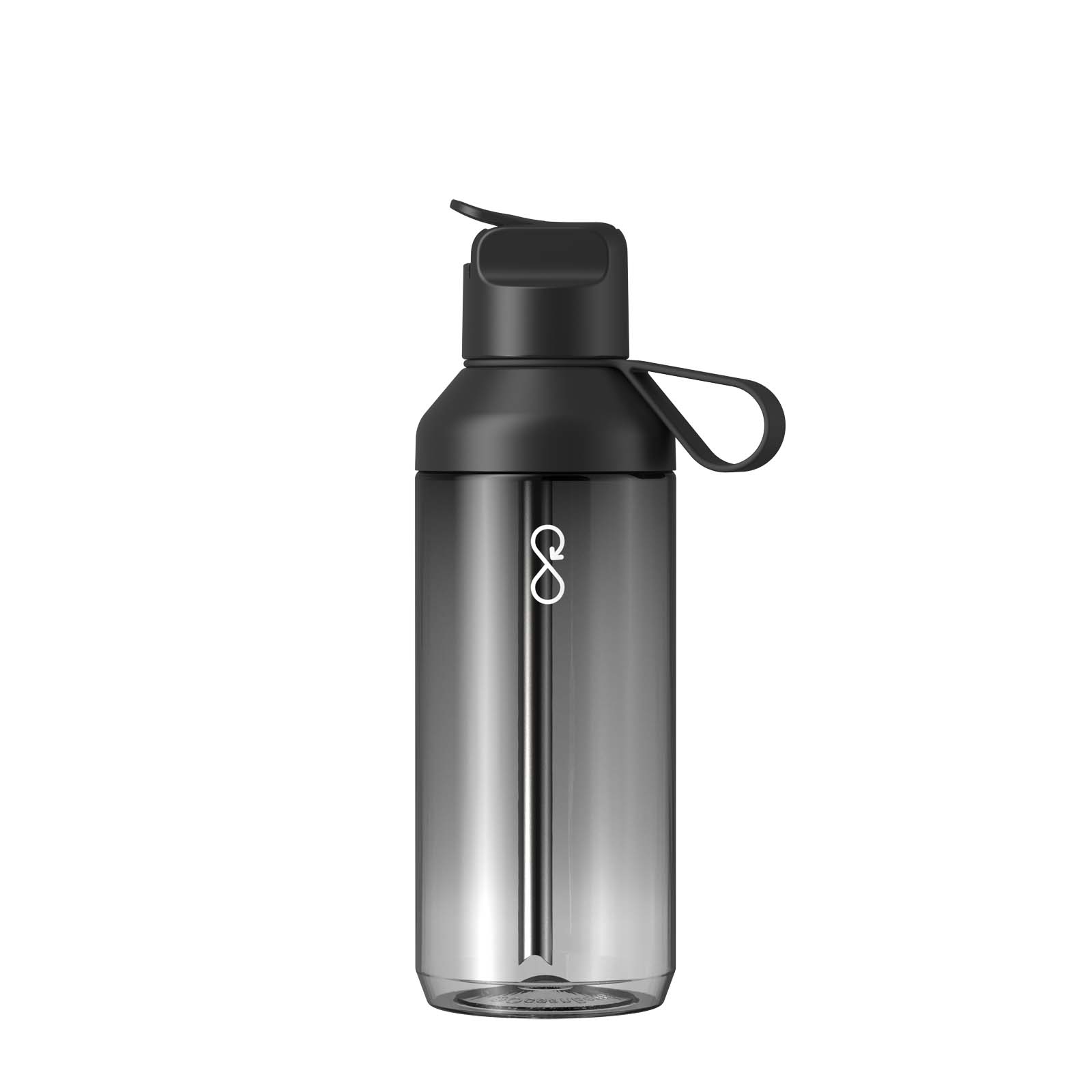 Lahev Ocean Bottle Láhev na vodu Ocean Bottle GO Clear 710 ml Solid Black