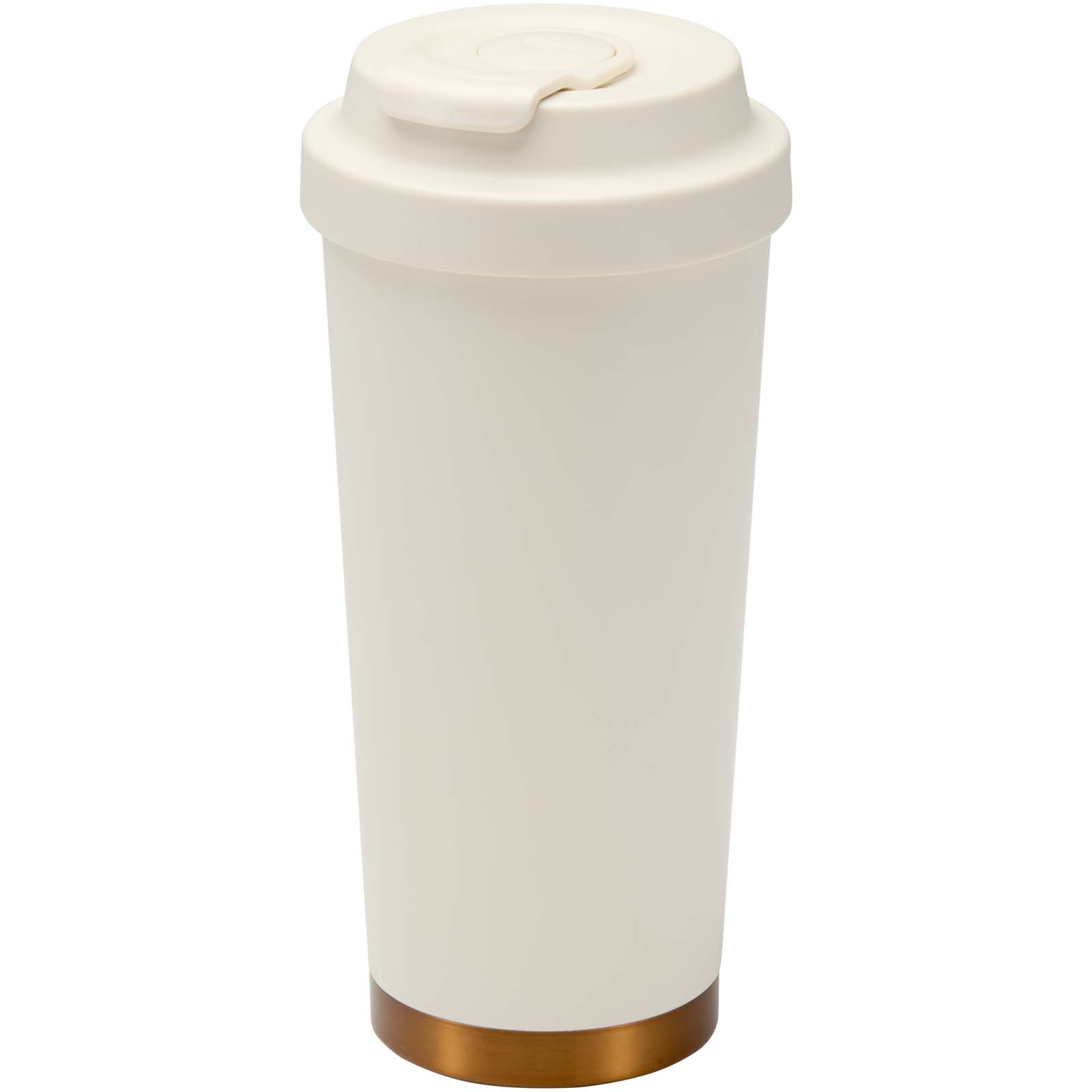 Termohrnek Unbranded Hampton 480 ml RCS – hrnek z recyklované nerezové oceli s dvojitou stěnou a vakuovou izolací Cream