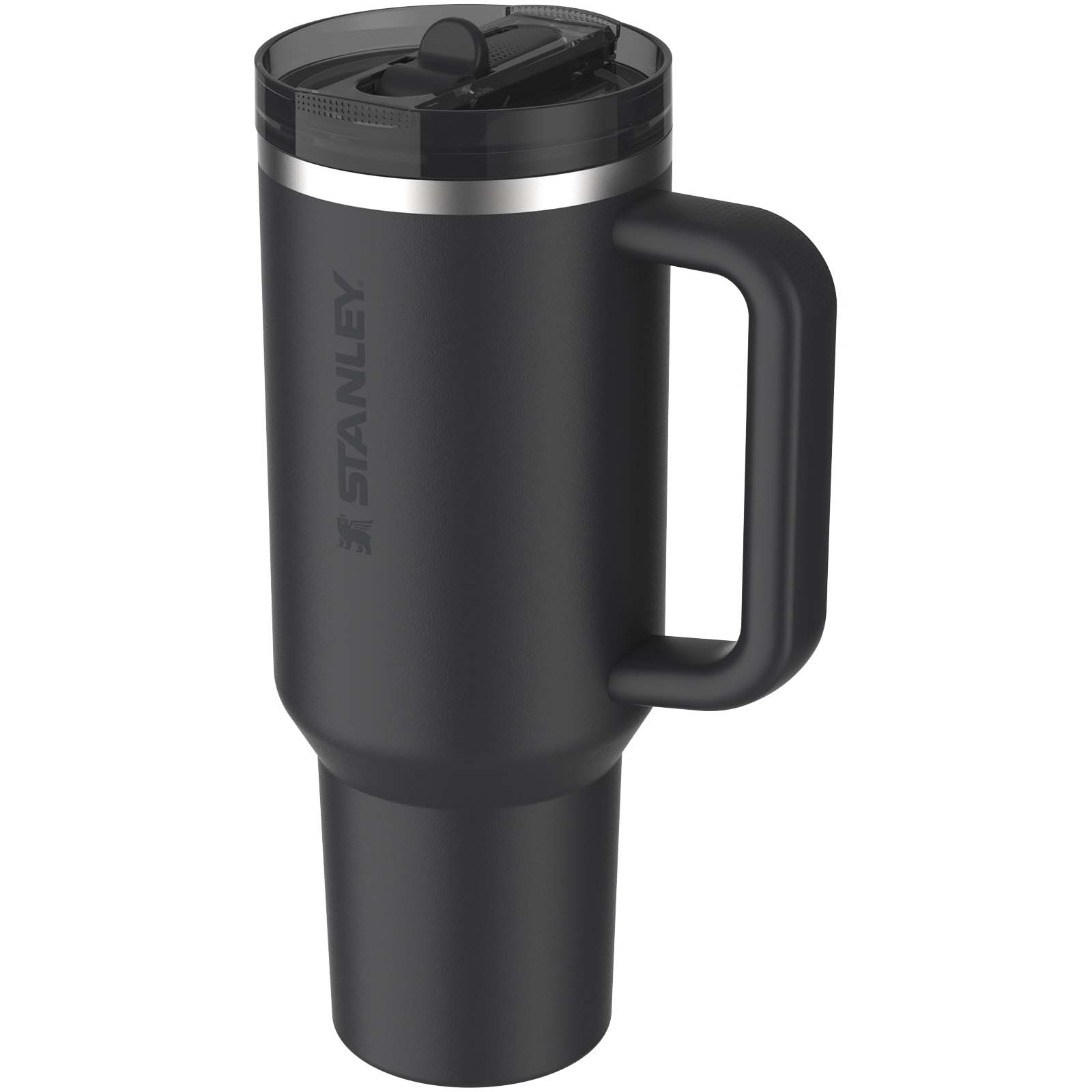 Termohrnek Stanley 1913® Stanley Quencher® ProTour 1180 ml recyklovaný nerezový izolovaný tumbler s brčkem  Solid black
