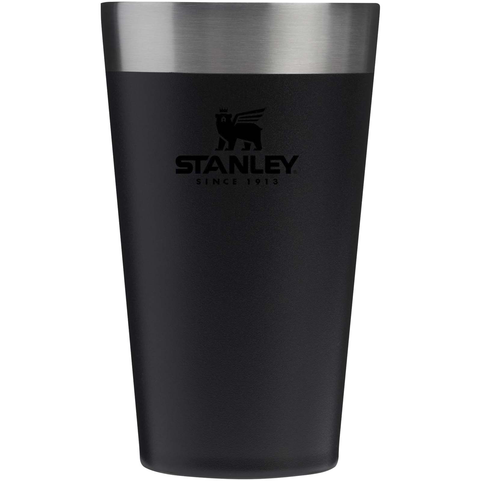 Hrnek Stanley 1913® Stanley Stacking izolovaný nerezový tumbler o objemu 470 ml Solid black