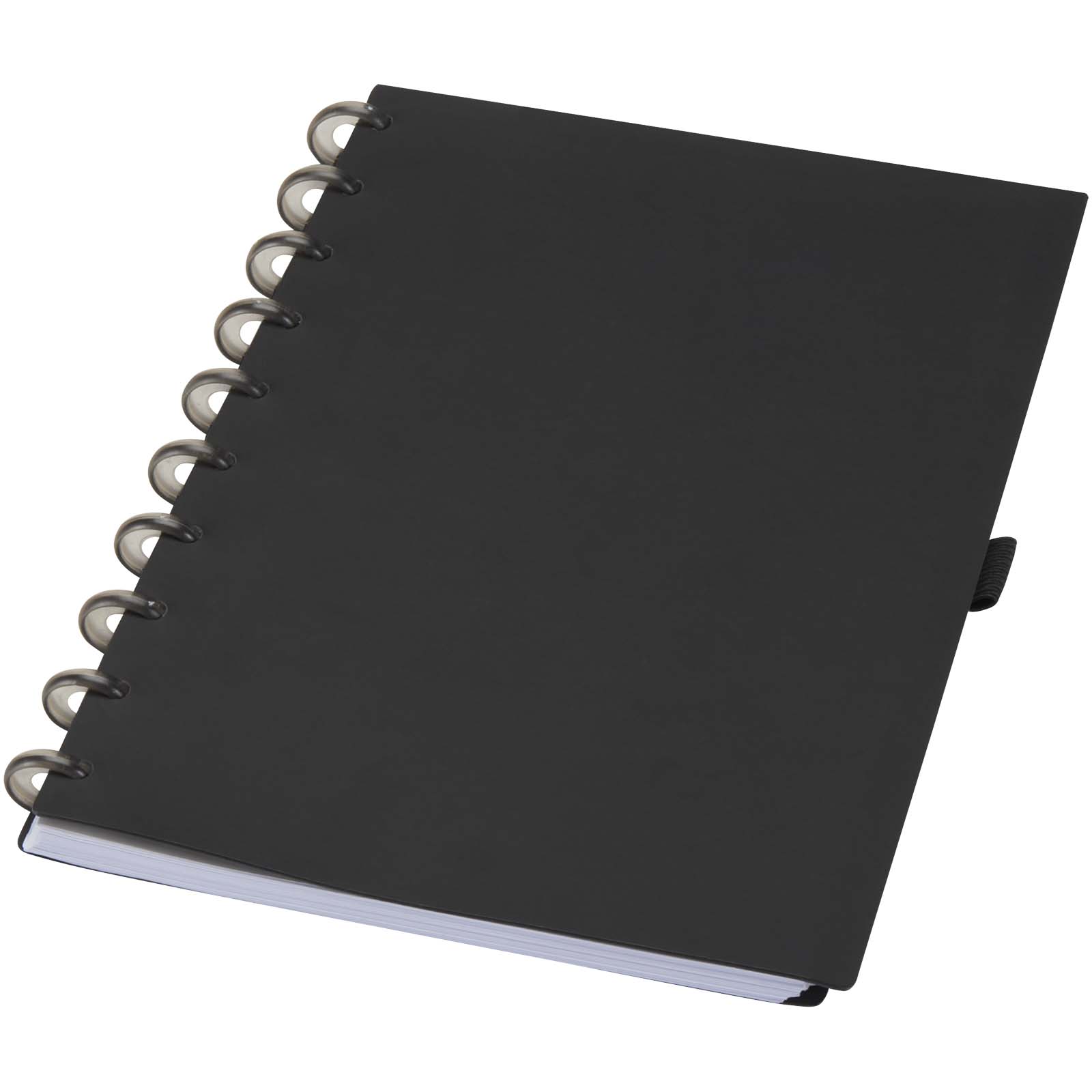 Plánovač Unbranded Plánovač SMART s odnímatelným obalem a systémem kroužků Solid black