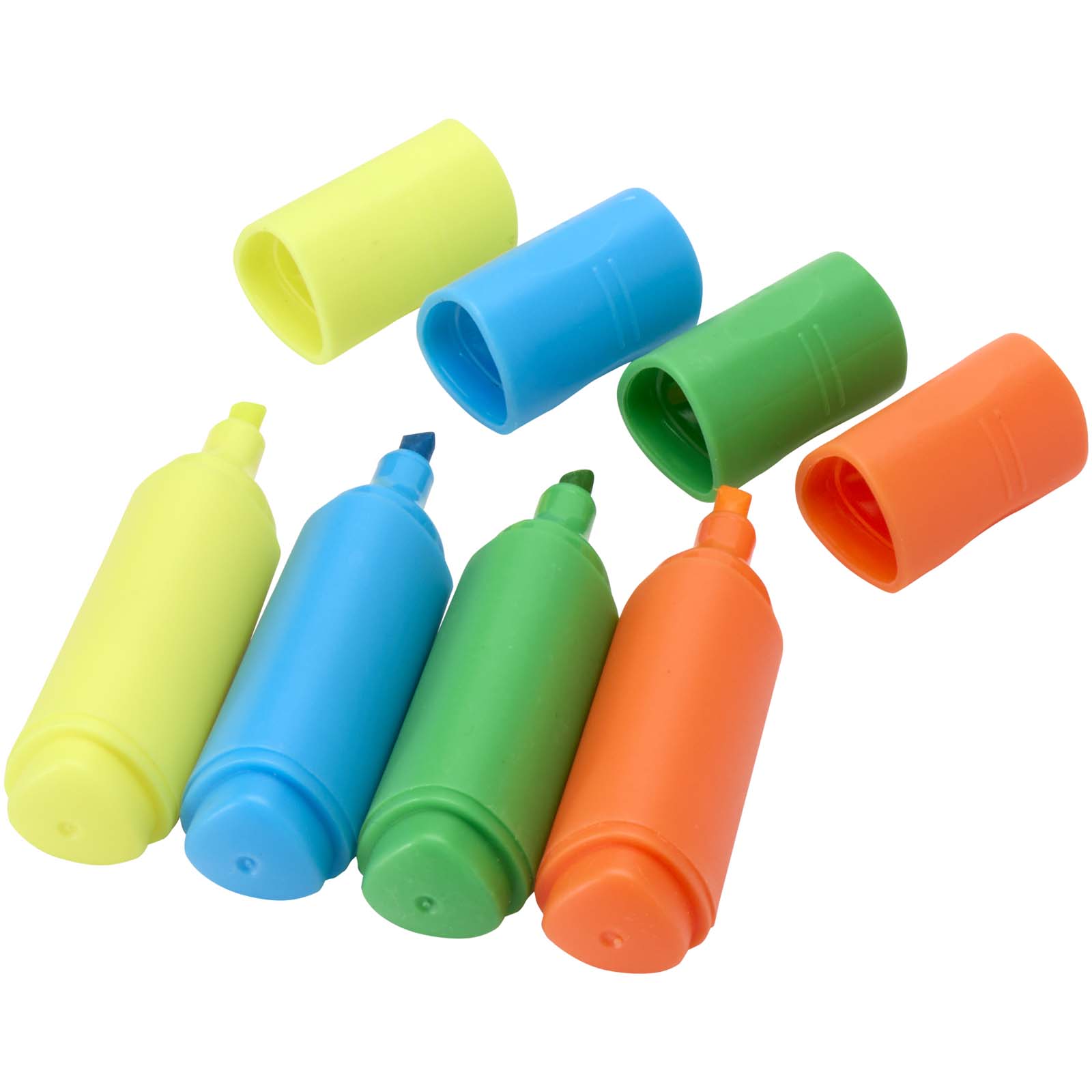 Zvýrazňovač Unbranded Sada mini zvýrazňovačů z recyklovaného plastu Multi-colour