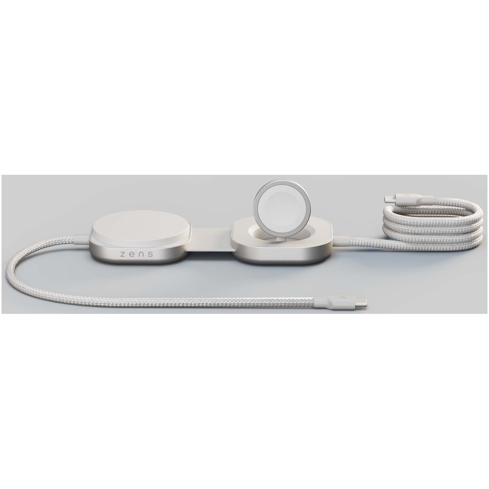 Příslušenství k PC Zens Zens Pro 3 140W nabíjecí kabel 3 v 1 s USB-C White