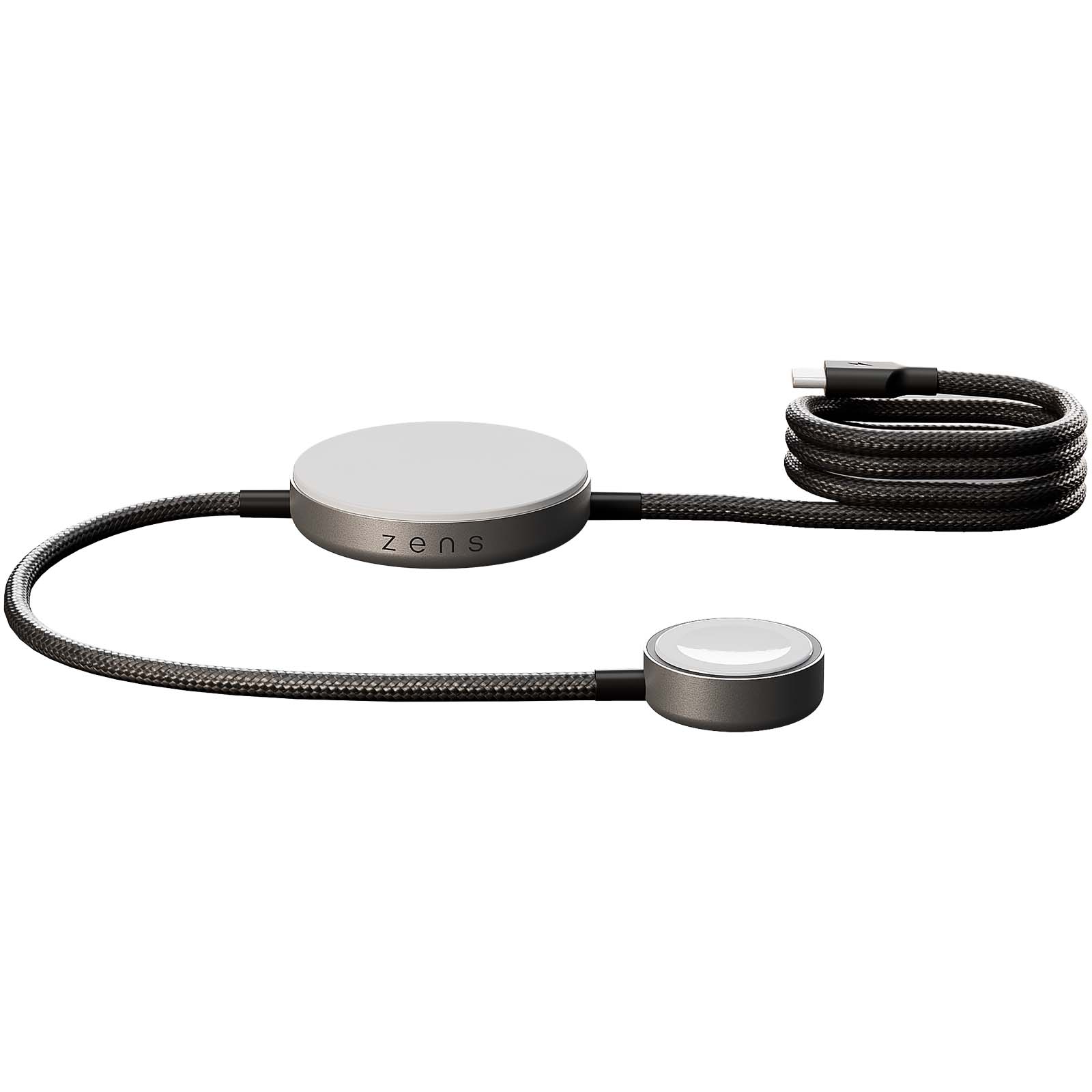Příslušenství k PC Zens Zens Pro 2 15W duální nabíjecí kabel Solid black