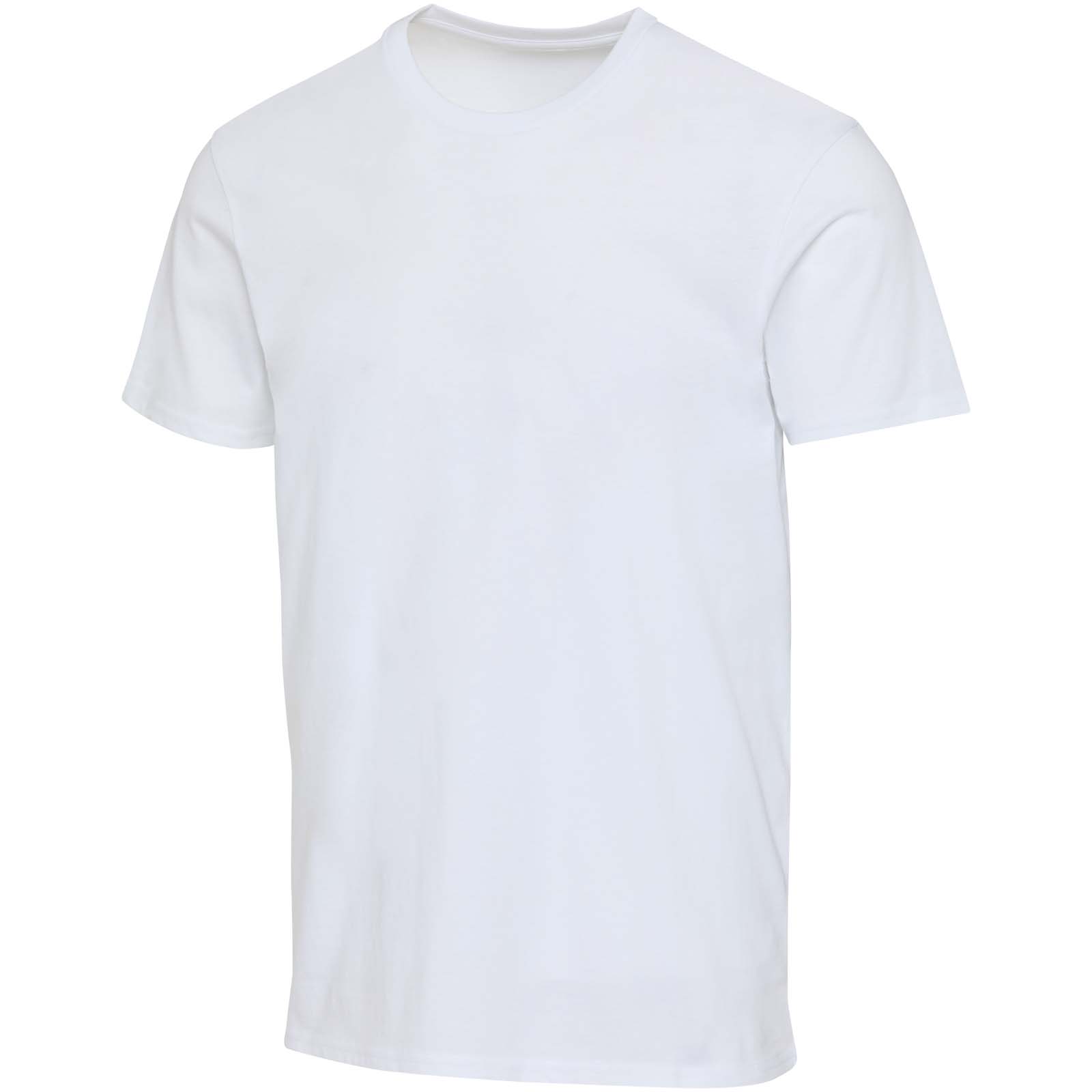 Pánské tričko Elevate Azurite unisex tričko s krátkým rukávem z organického OCS materiálu o gramáži 160 g/m² White