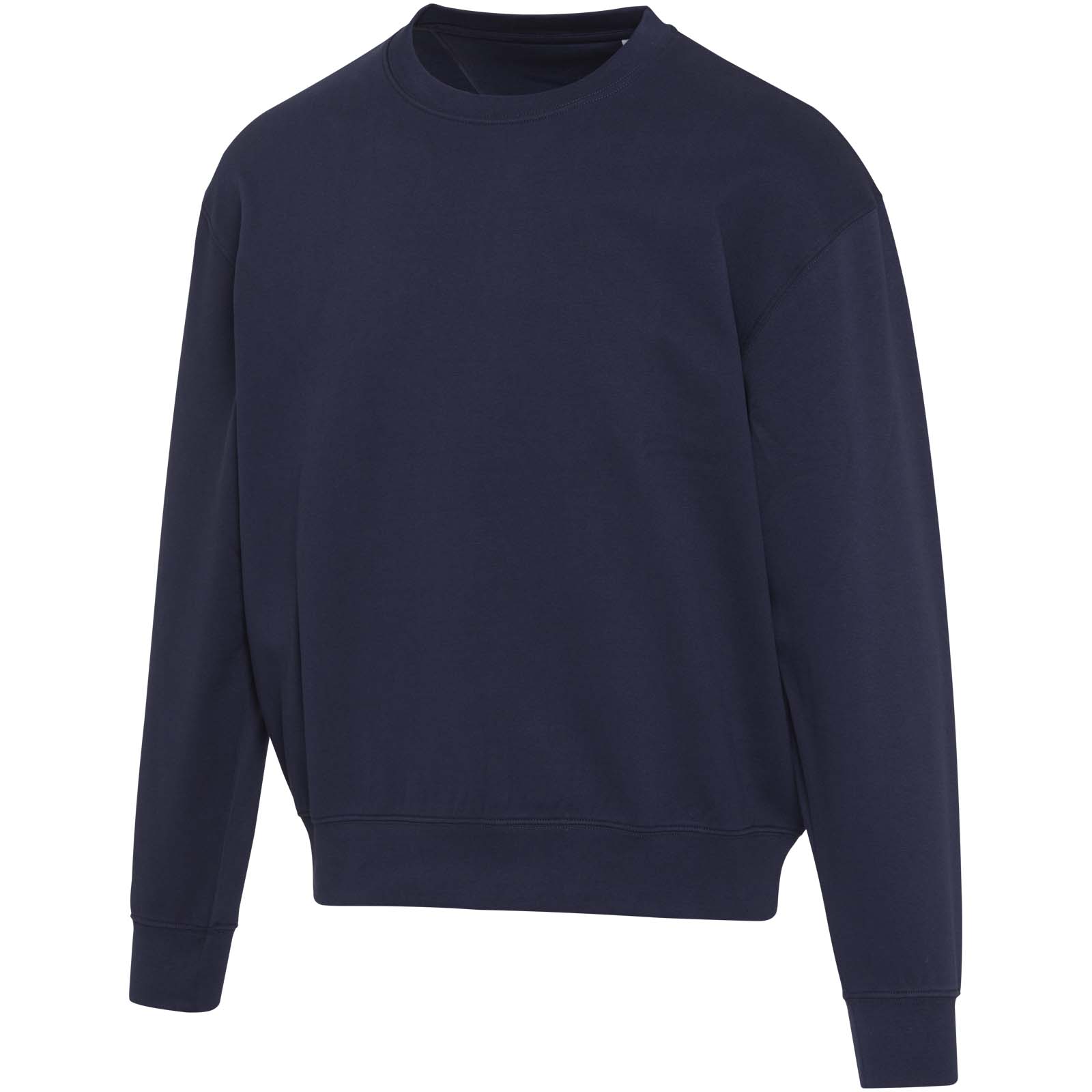 Pánský svetr Elevate Boris unisex oversize svetr s kulatým výstřihem z organického OCS materiálu o gramáži 280 g/m2 Navy