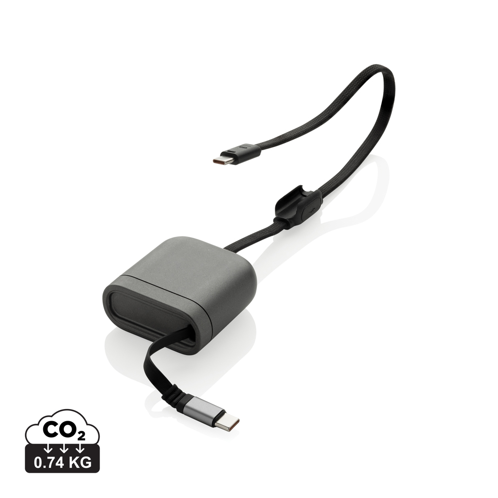 Spira RCS – 100W kabel pro rychlé nabíjení Šedá